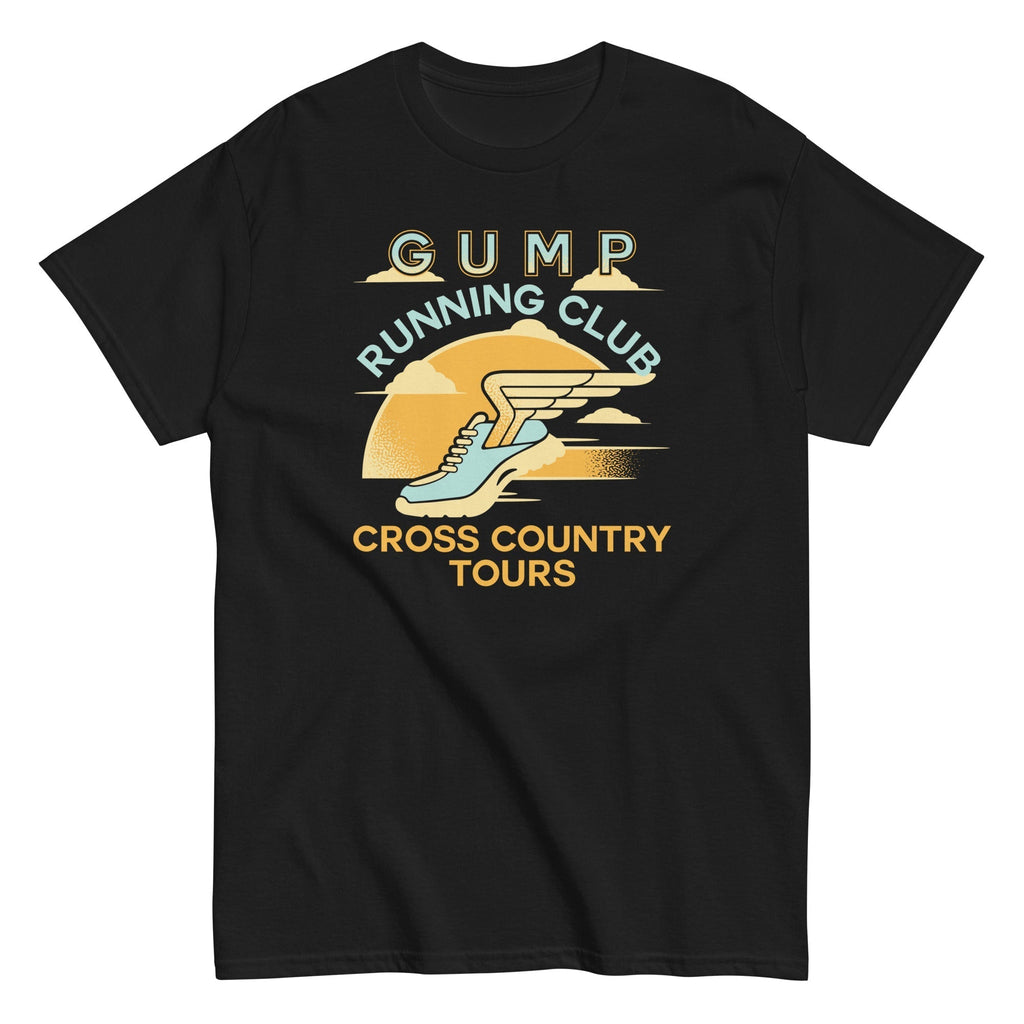 Gump Running Club Men's Classic Tee Hoodie, Sweatshirt | CoreVibeTees.com (Image 2)