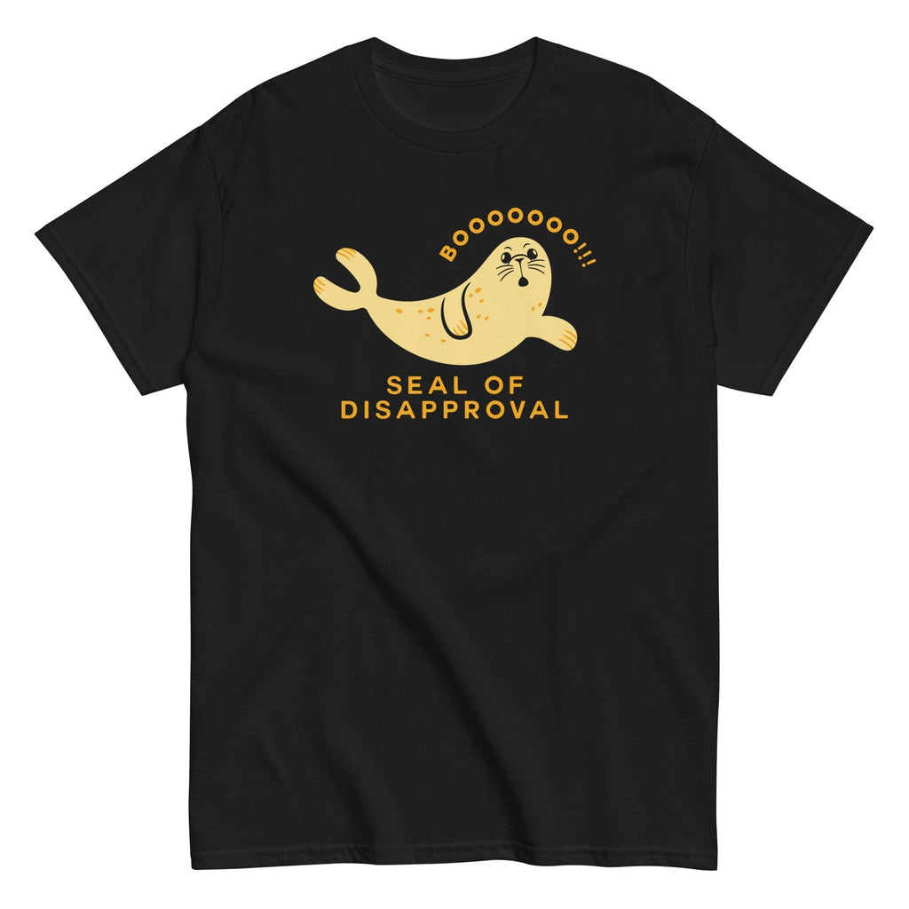 Seal Of Disapproval Men's Classic Tee Hoodie, Sweatshirt | CoreVibeTees.com (Image 2)