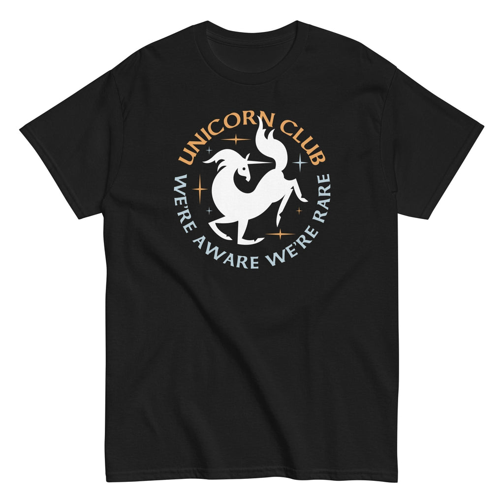 Unicorn Club Men's Classic Tee Hoodie, Sweatshirt | CoreVibeTees.com (Image 2)