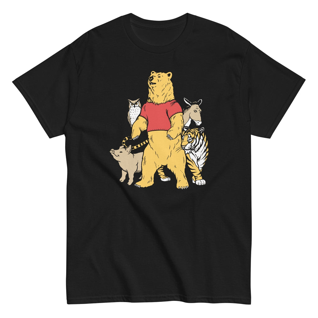 Bear And Friends Men's Classic Tee Hoodie, Sweatshirt | CoreVibeTees.com (Image 2)