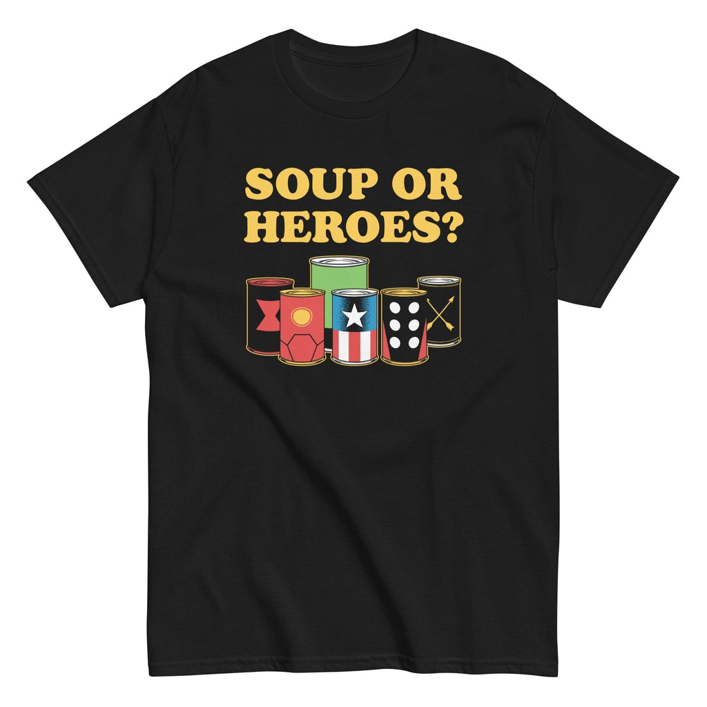 Soup Or Hero? Men's Classic Tee Hoodie, Sweatshirt | CoreVibeTees.com (Image 1)