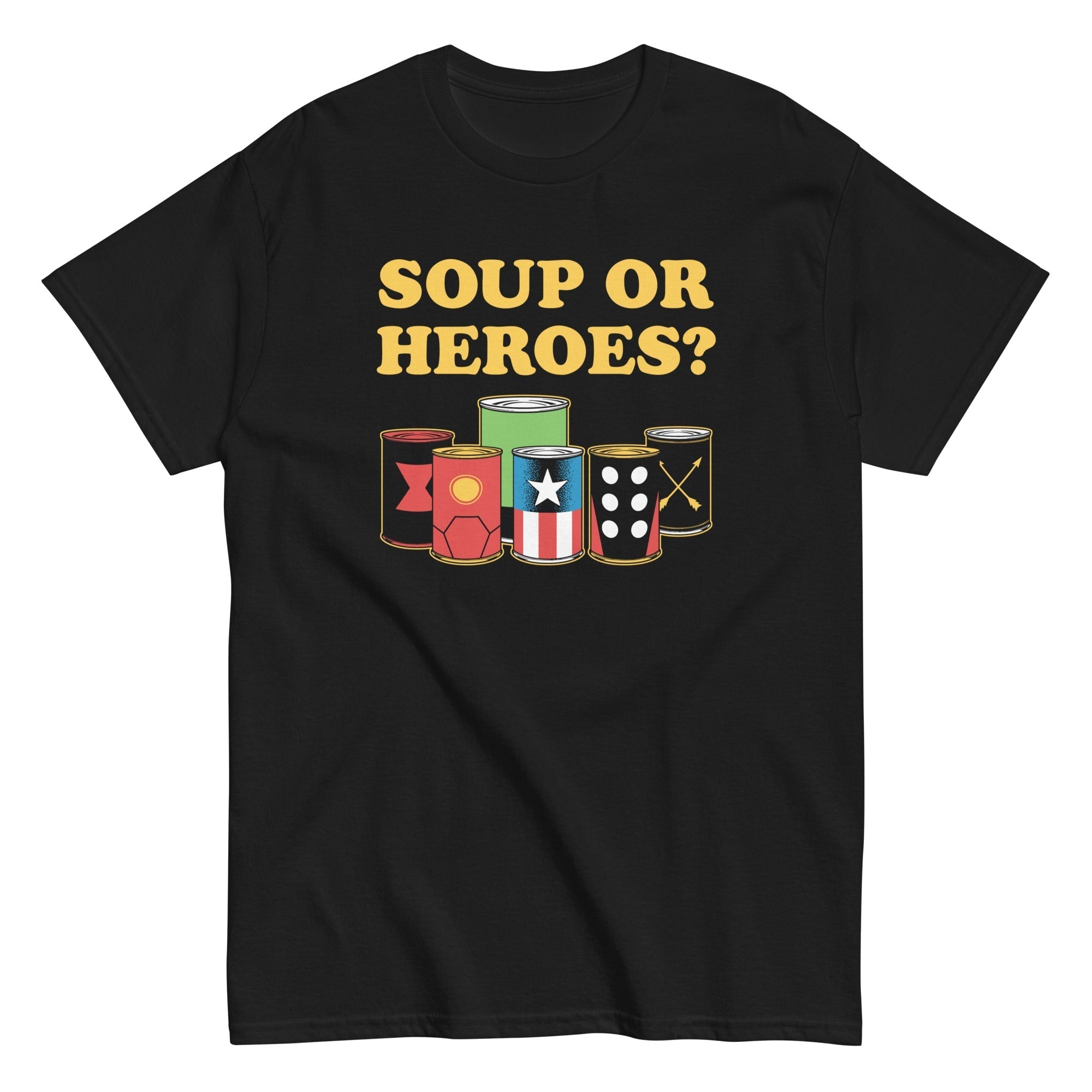 Soup Or Hero? Men's Classic Tee Hoodie, Sweatshirt | CoreVibeTees.com (Image 1)