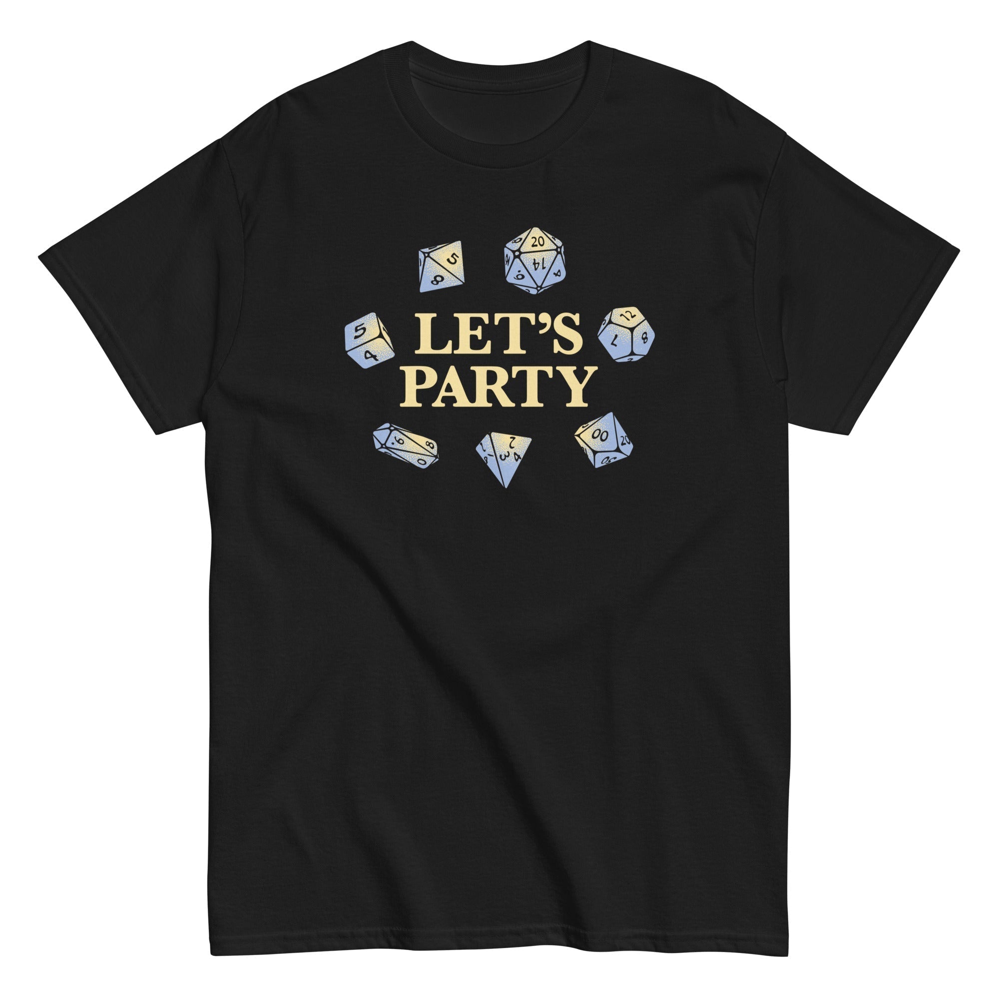 Let's Party Dice Men's Classic Tee Hoodie, Sweatshirt | CoreVibeTees.com (Image 1)