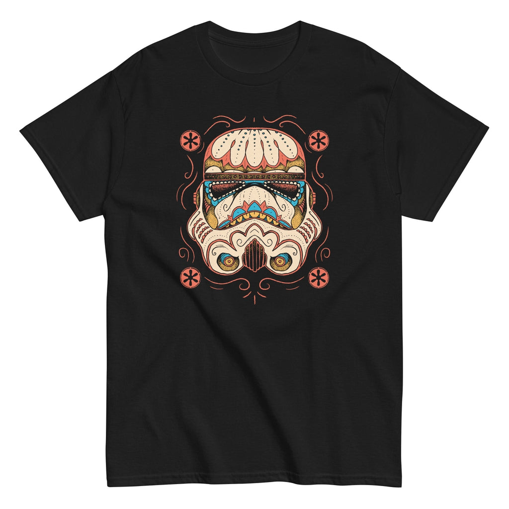 Sugar Skull Trooper Men's Classic Tee Hoodie, Sweatshirt | CoreVibeTees.com (Image 3)