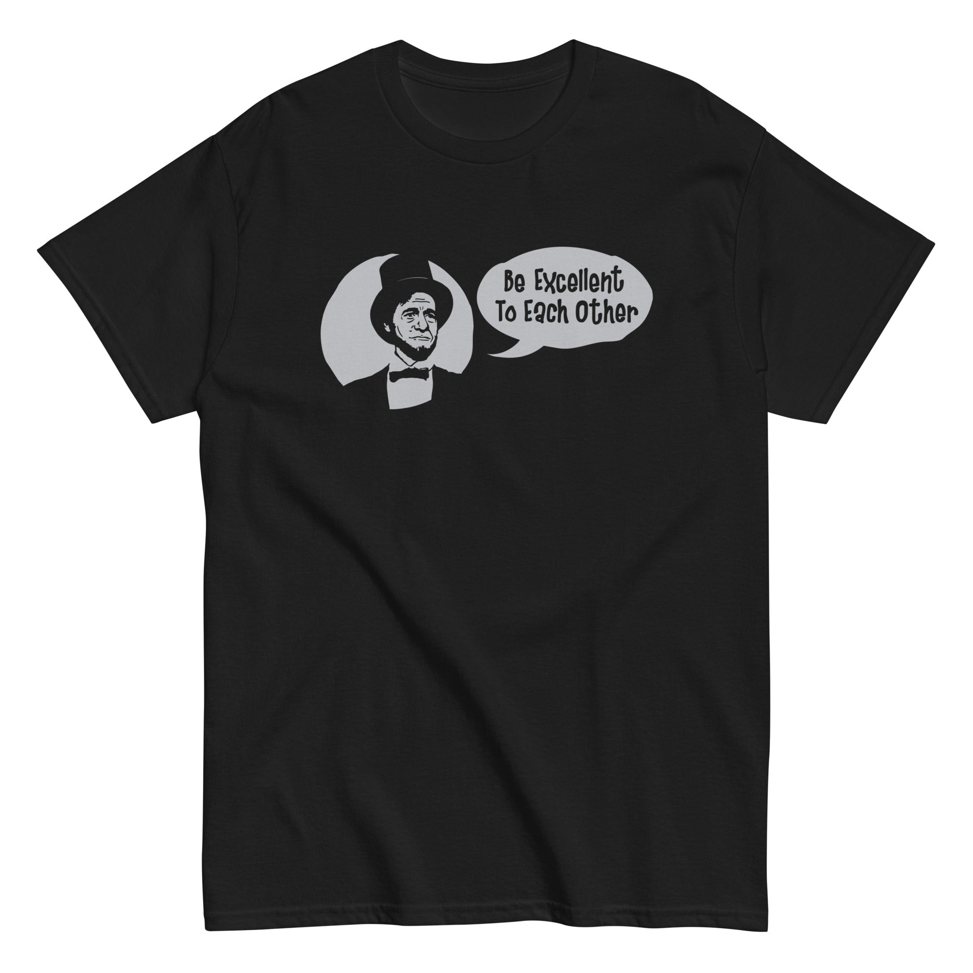 Be Excellent to Each Other Men's Classic Tee Hoodie, Sweatshirt | CoreVibeTees.com (Image 2)