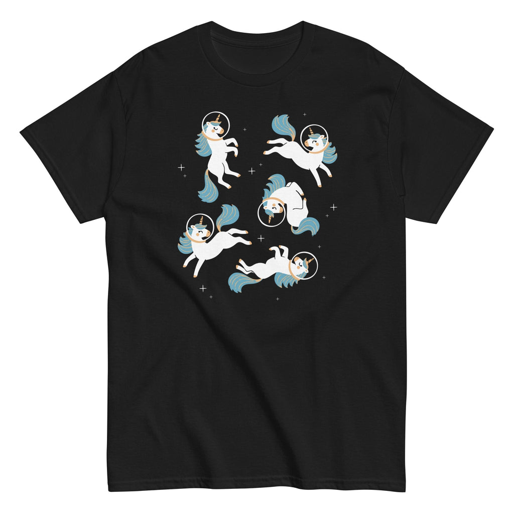 Unicorns In Space Men's Classic Tee Hoodie, Sweatshirt | CoreVibeTees.com (Image 1)