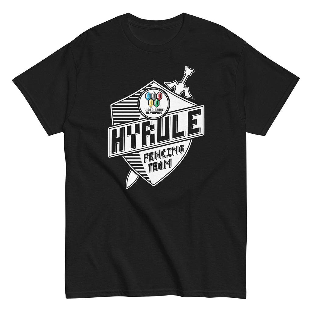 Hyrule Fencing Team Men's Classic Tee Hoodie, Sweatshirt | CoreVibeTees.com (Image 2)