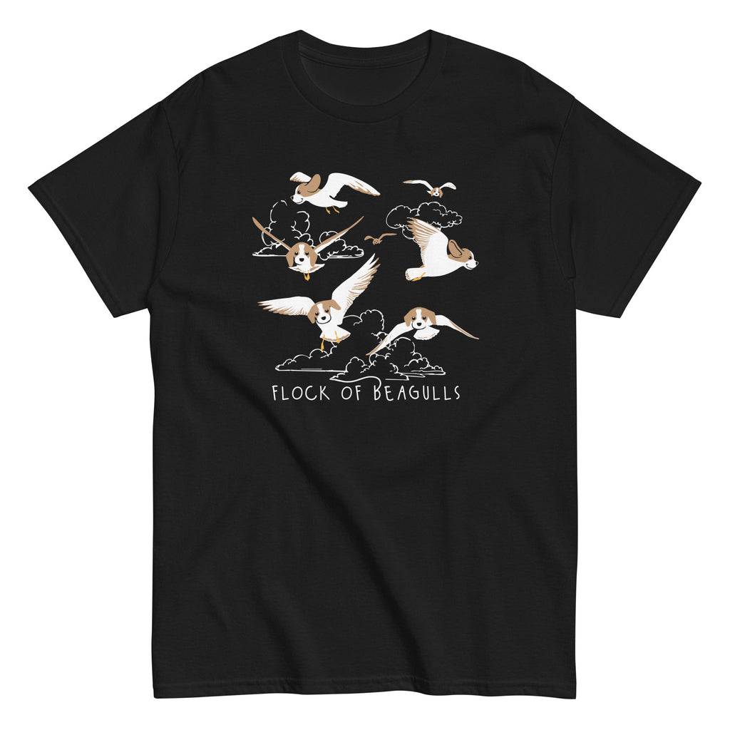 Flock Of Beagulls Men's Classic Tee Hoodie, Sweatshirt | CoreVibeTees.com (Image 2)