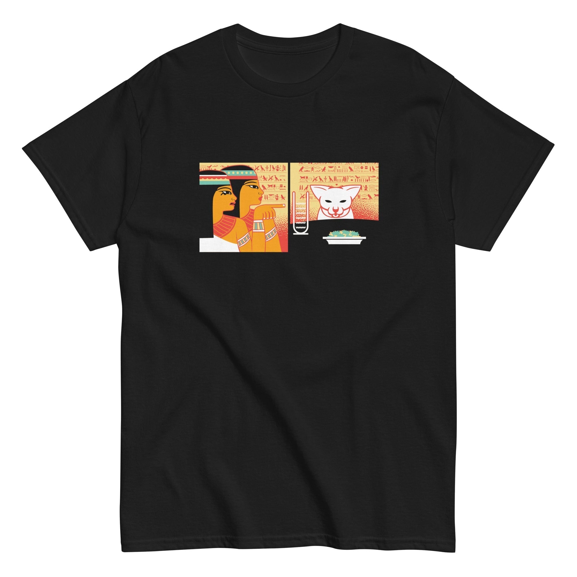 Egyptian Cat Men's Classic Tee Hoodie, Sweatshirt | CoreVibeTees.com (Image 1)