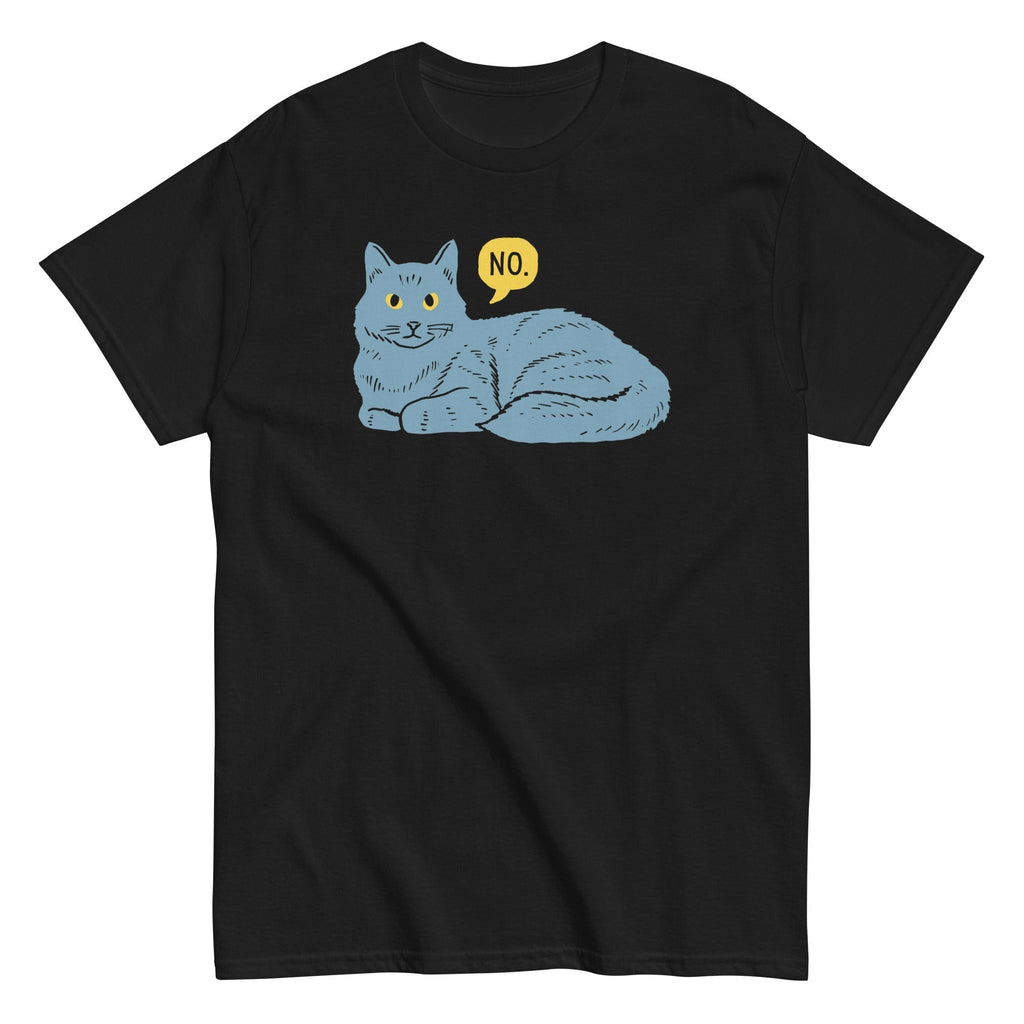 No Cat Men's Classic Tee Hoodie, Sweatshirt | CoreVibeTees.com (Image 1)