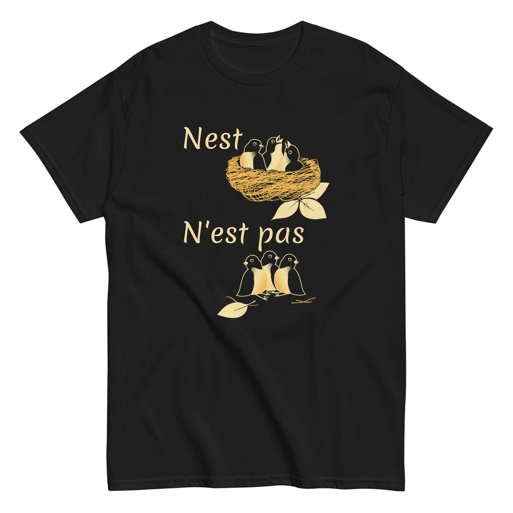 Nest N'est Pas Men's Classic Tee Hoodie, Sweatshirt | CoreVibeTees.com (Image 2)