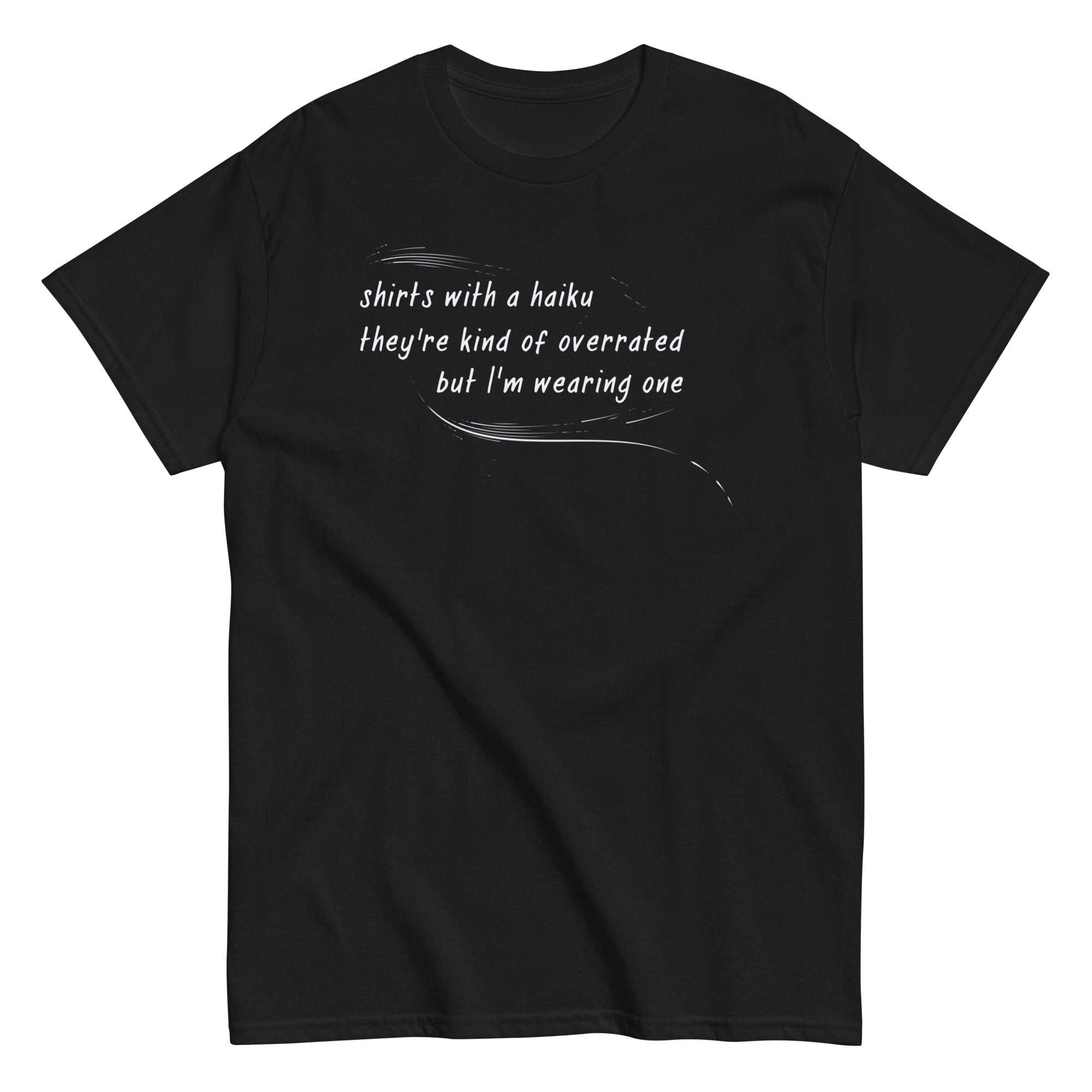 Haiku Men's Classic Tee Hoodie, Sweatshirt | CoreVibeTees.com (Image 2)