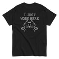 I Just Work Here Men's Classic Tee Hoodie, Sweatshirt | CoreVibeTees.com (Image 1)