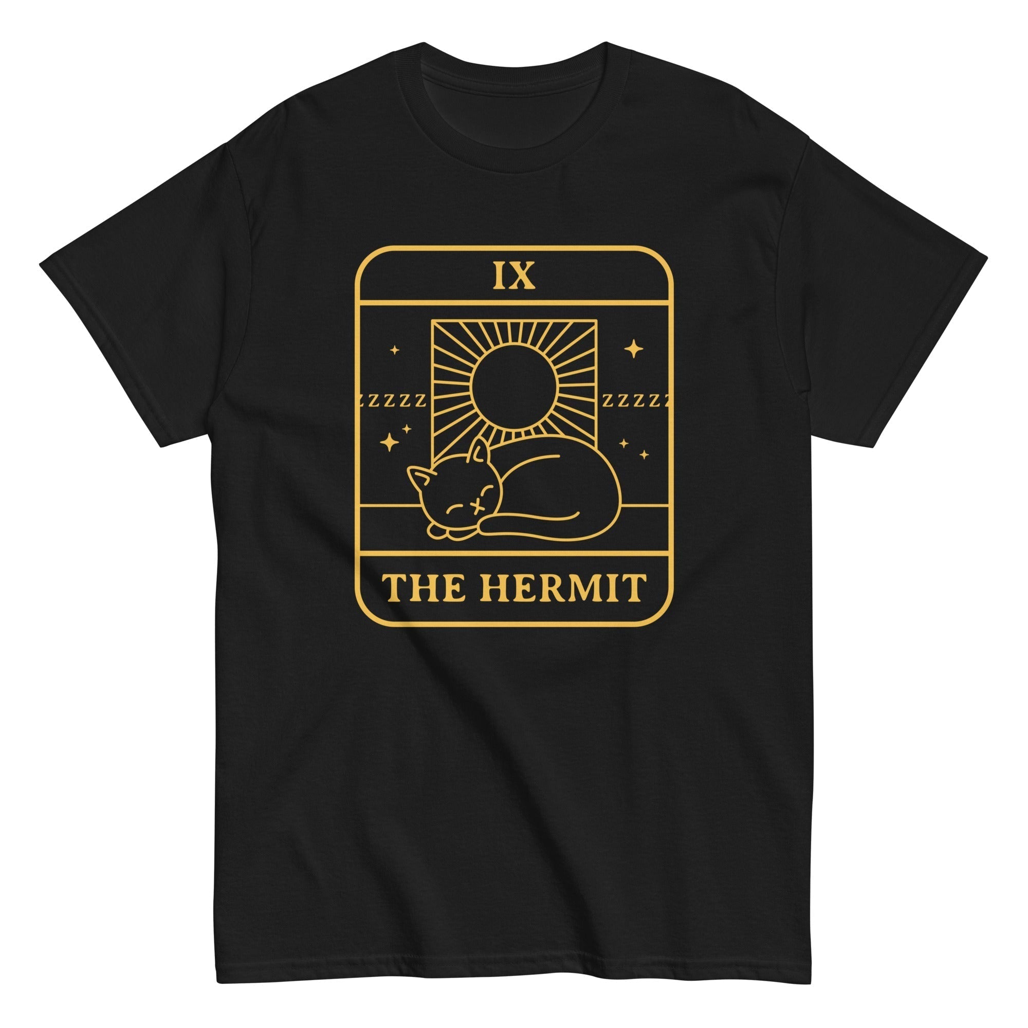 The Hermit Men's Classic Tee Hoodie, Sweatshirt | CoreVibeTees.com (Image 1)