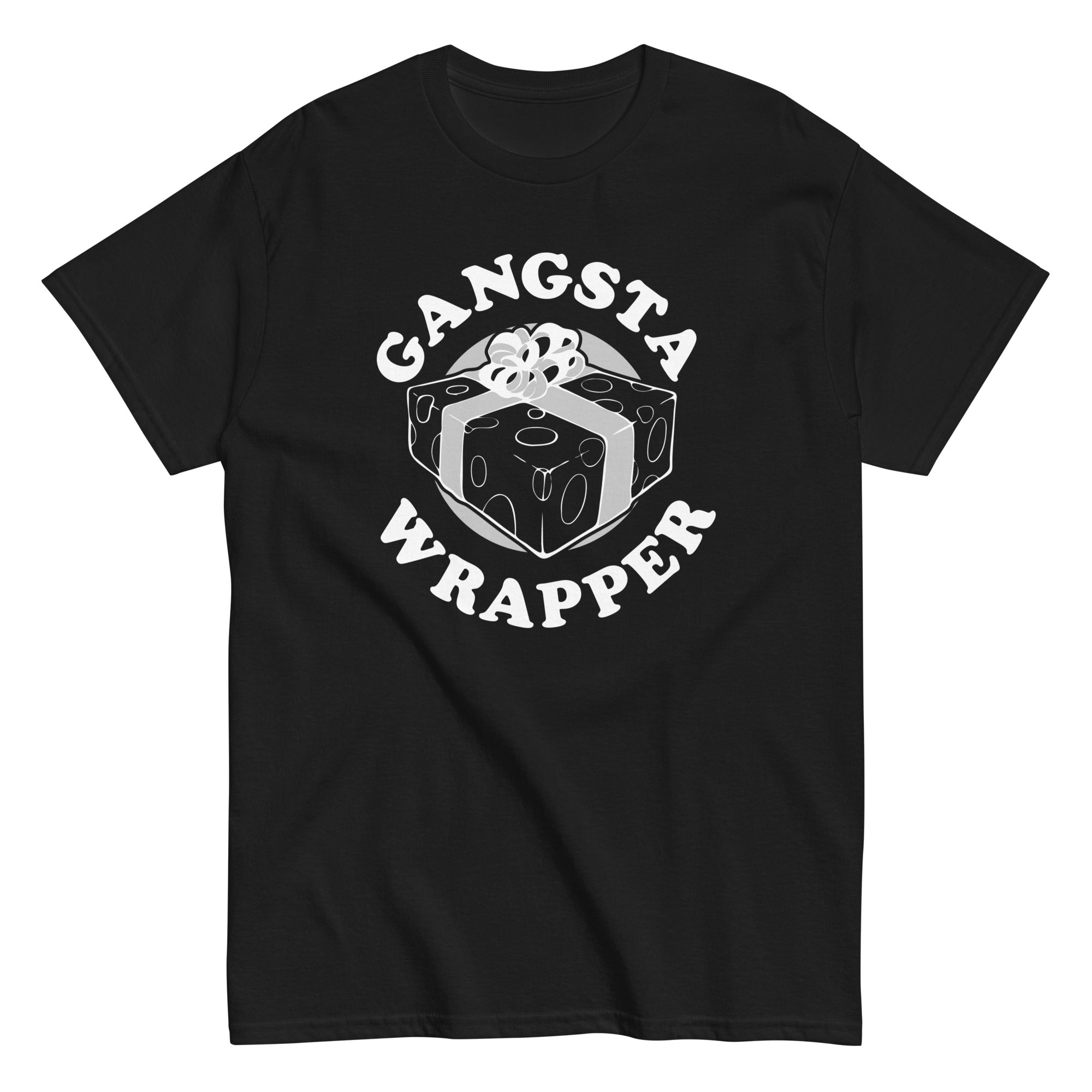 Gangsta Wrapper Men's Classic Tee Hoodie, Sweatshirt | CoreVibeTees.com (Image 1)