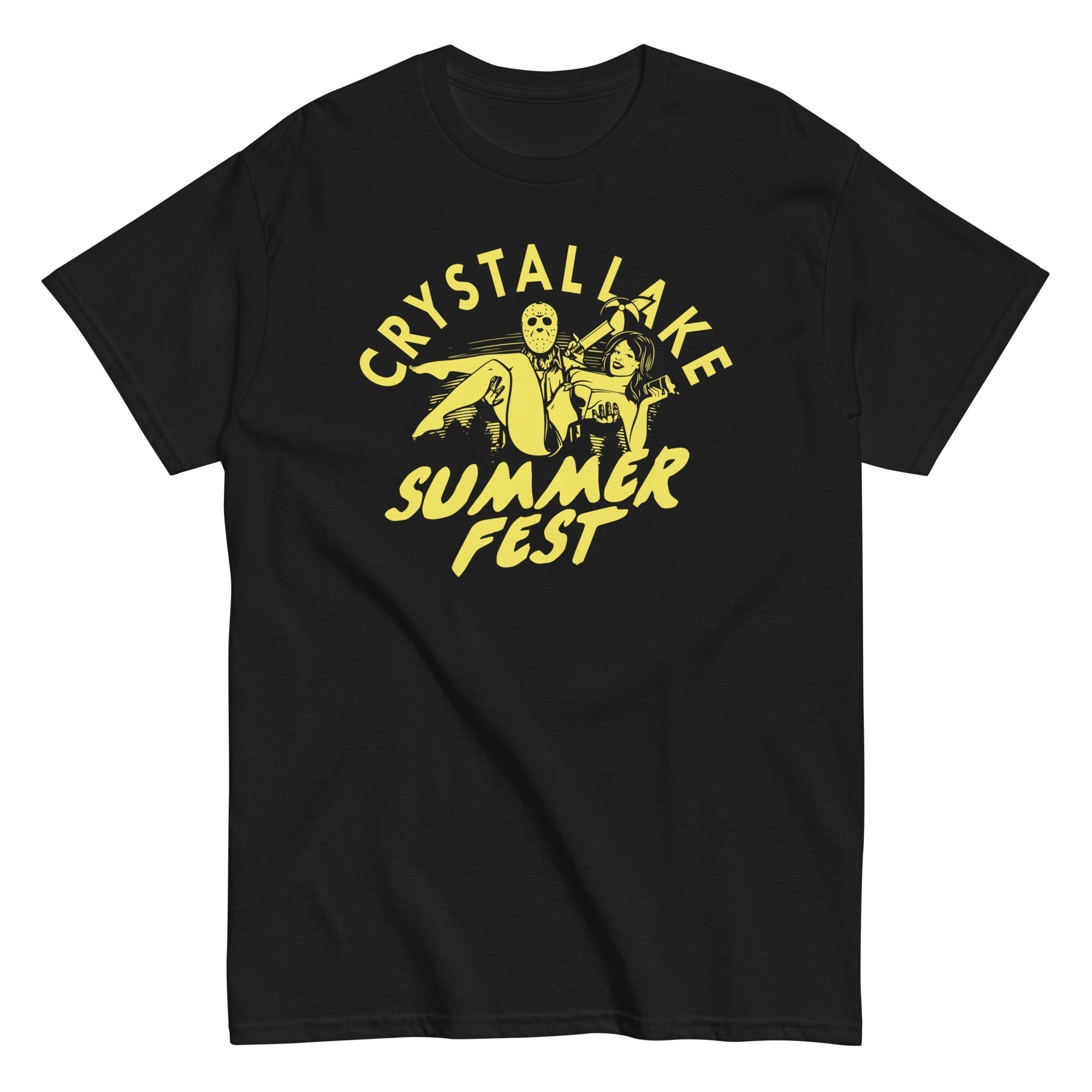Crystal Lake Summer Fest Men's Classic Tee Hoodie, Sweatshirt | CoreVibeTees.com (Image 2)