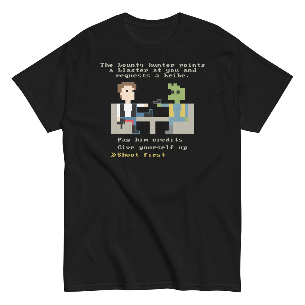The Bounty Hunter Men's Classic Tee Hoodie, Sweatshirt | CoreVibeTees.com (Image 1)