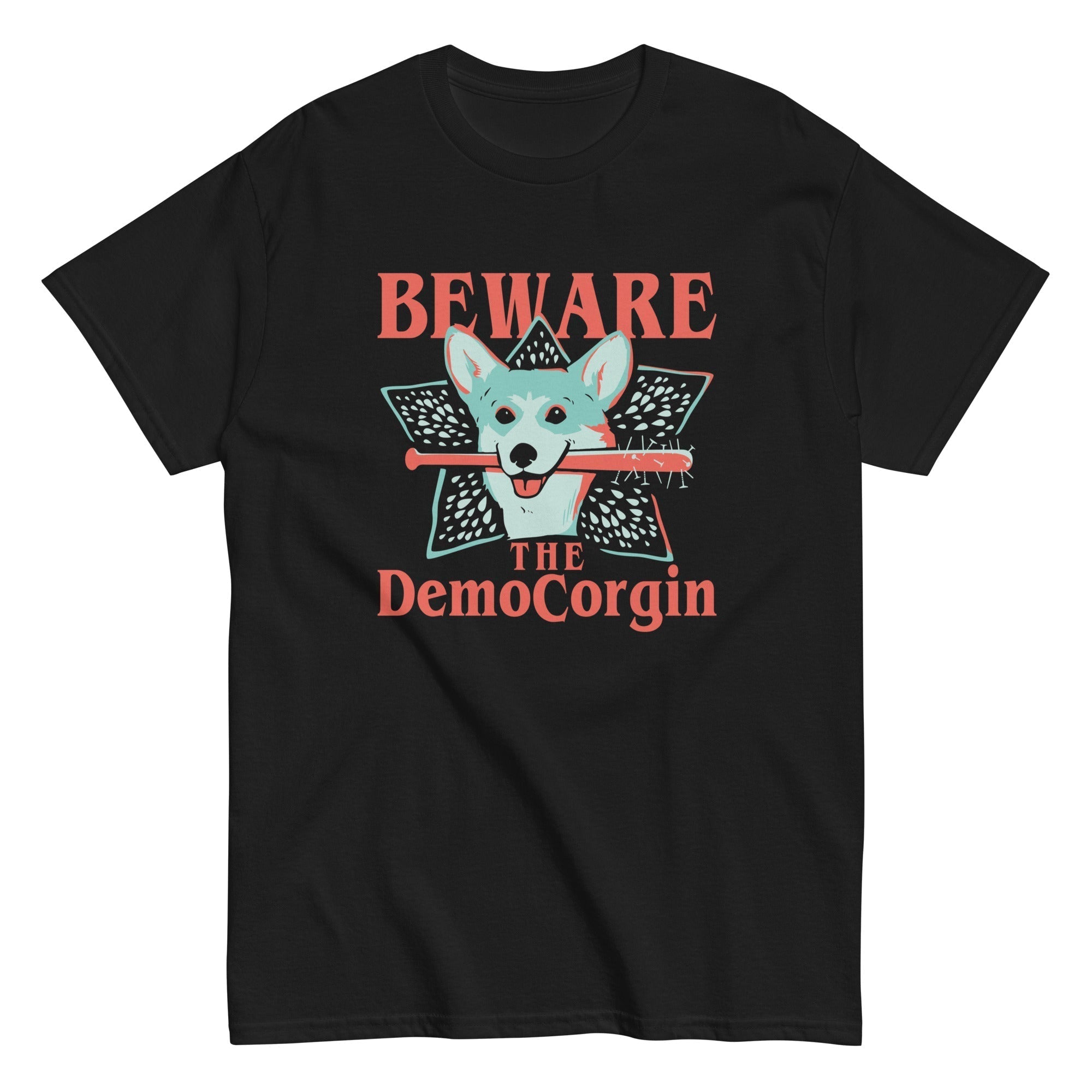 The DemoCorgin Men's Classic Tee Hoodie, Sweatshirt | CoreVibeTees.com (Image 1)