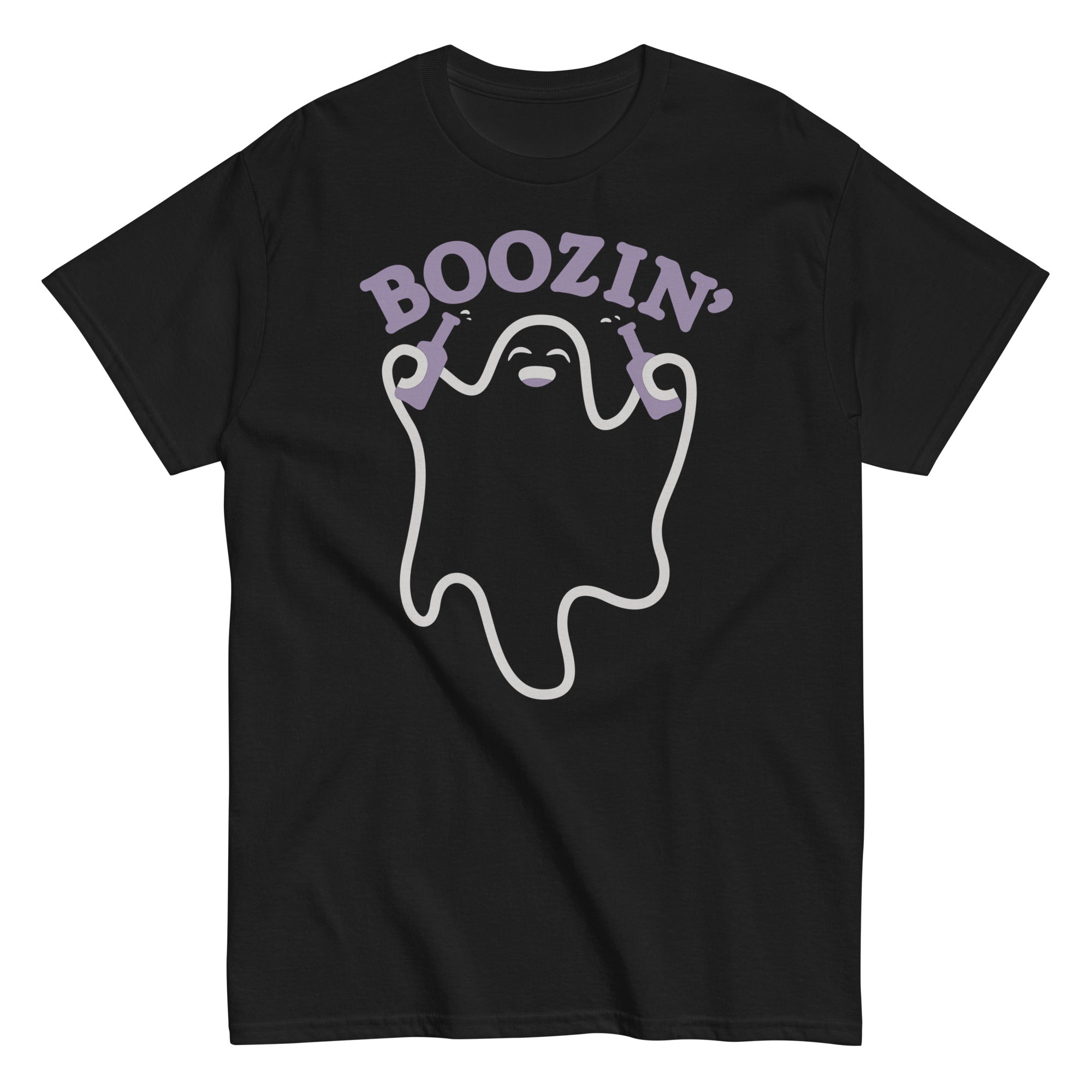 Boozin' Men's Classic Tee Hoodie, Sweatshirt | CoreVibeTees.com (Image 1)