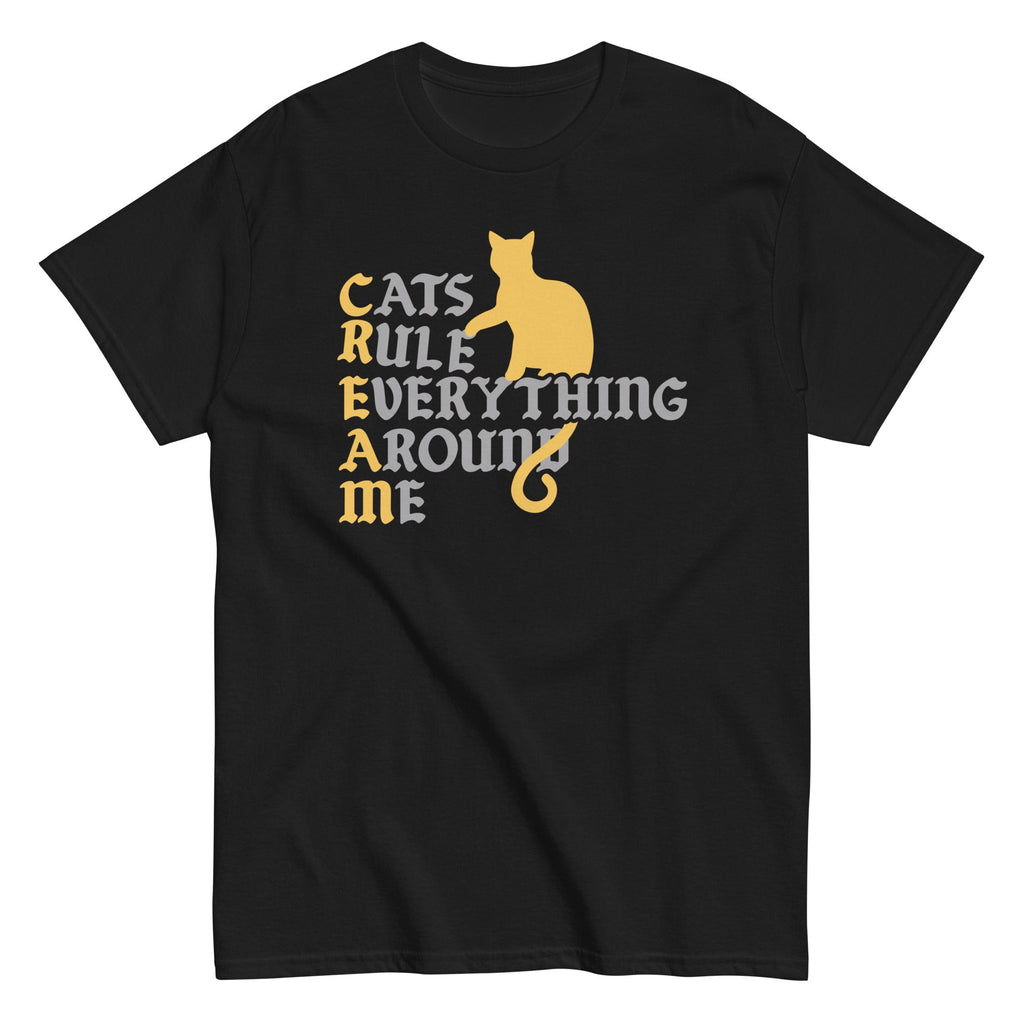 Cats Rule Everything Around Me Men's Classic Tee Hoodie, Sweatshirt | CoreVibeTees.com (Image 1)