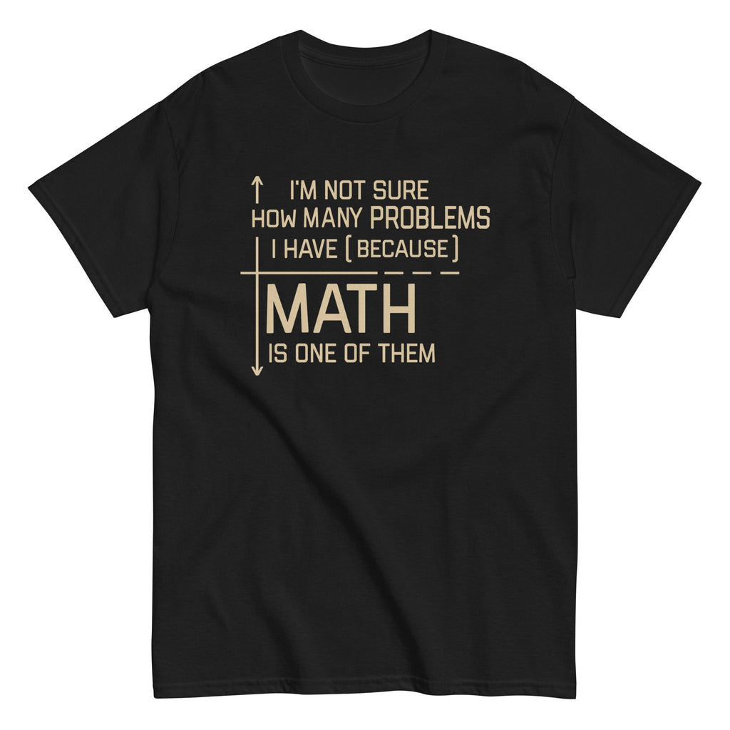 I'm Not Sure How Many Problems I Have Men's Classic Tee Hoodie, Sweatshirt | CoreVibeTees.com (Image 1)