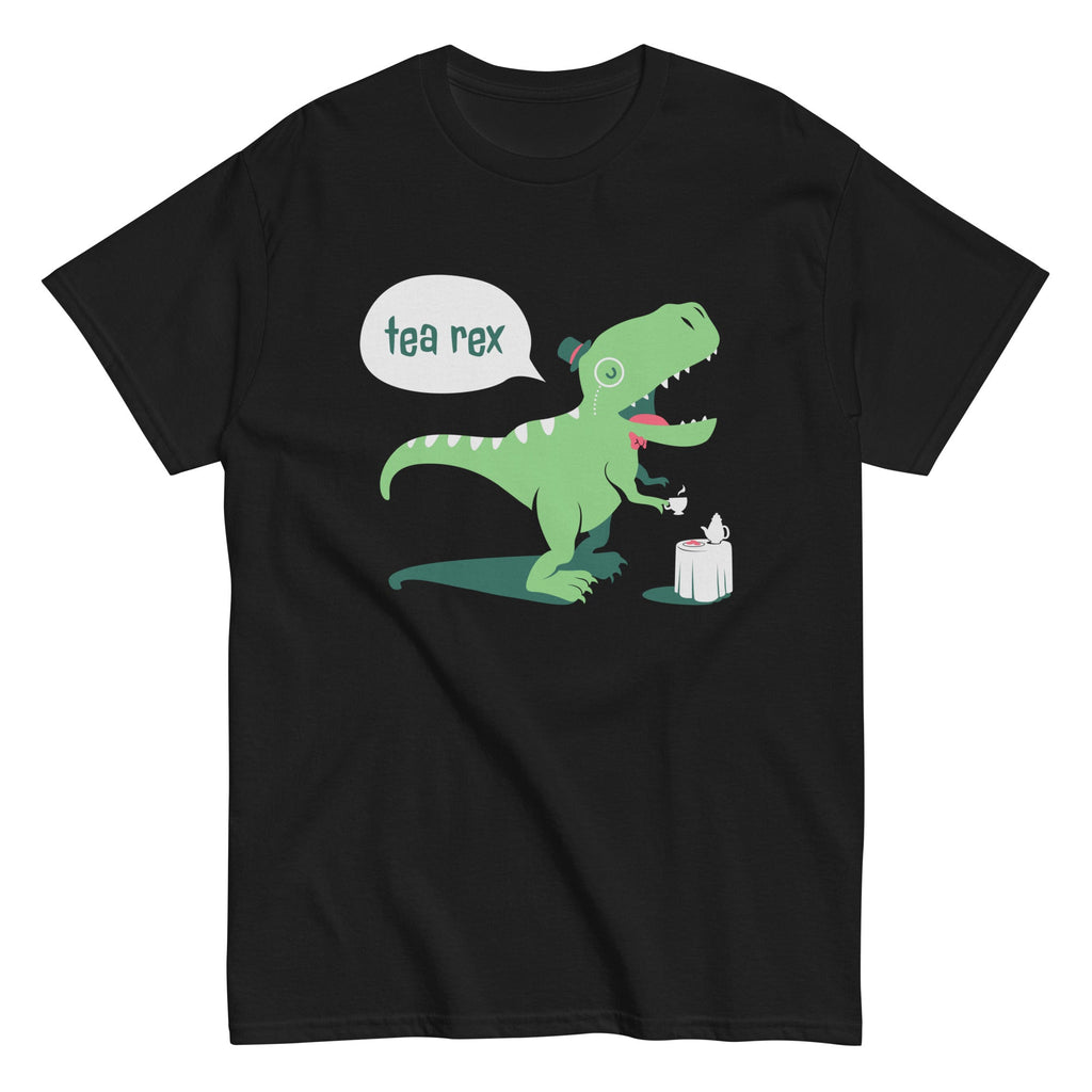 Tea Rex Men's Classic Tee Hoodie, Sweatshirt | CoreVibeTees.com (Image 1)