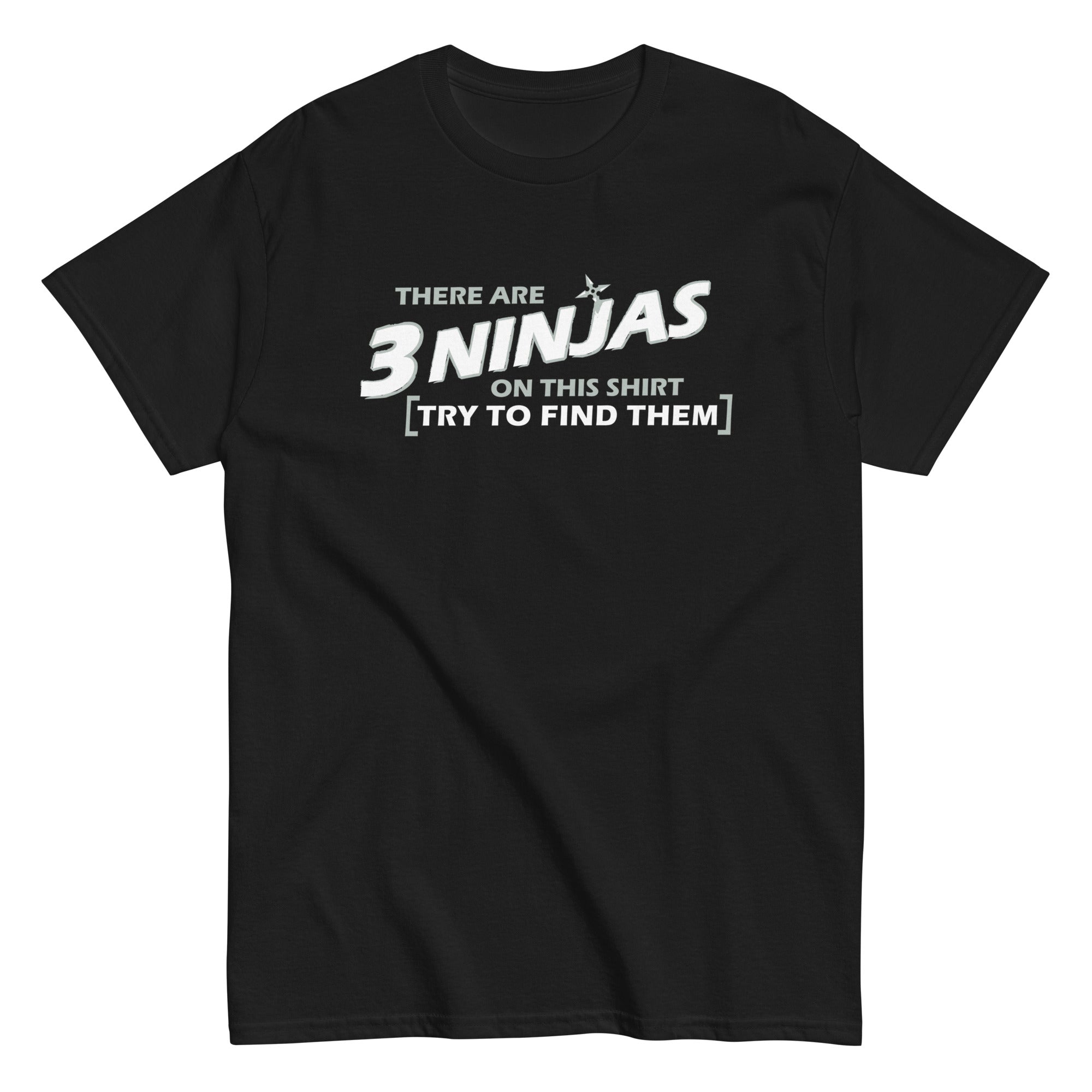 3 Ninjas Men's Classic Tee Hoodie, Sweatshirt | CoreVibeTees.com (Image 3)