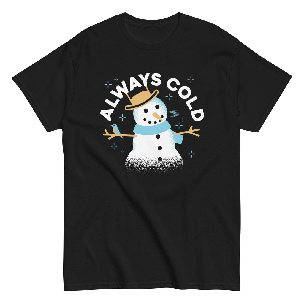 Always Cold Men's Classic Tee Hoodie, Sweatshirt | CoreVibeTees.com (Image 3)