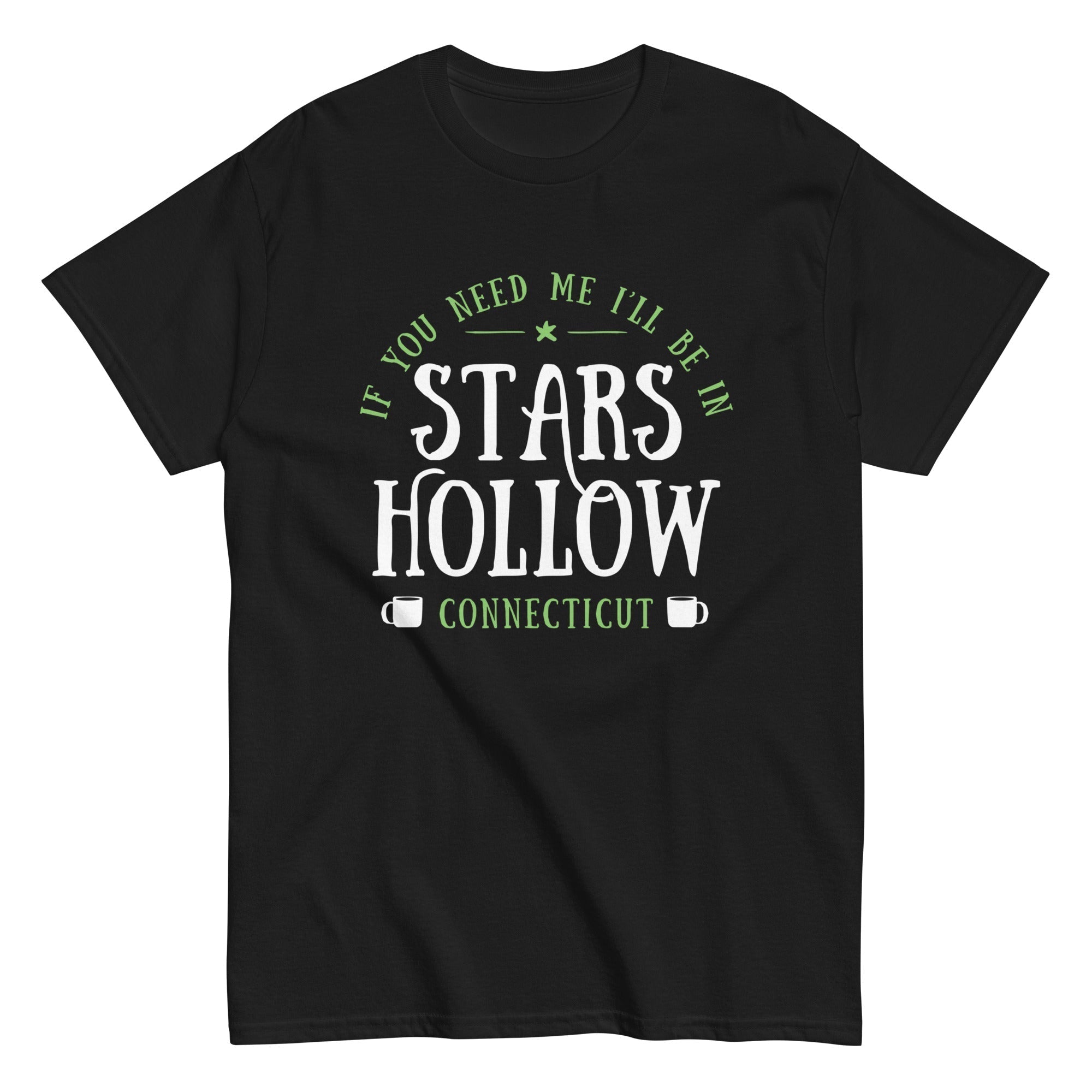 Stars Hollow Men's Classic Tee Hoodie, Sweatshirt | CoreVibeTees.com (Image 2)