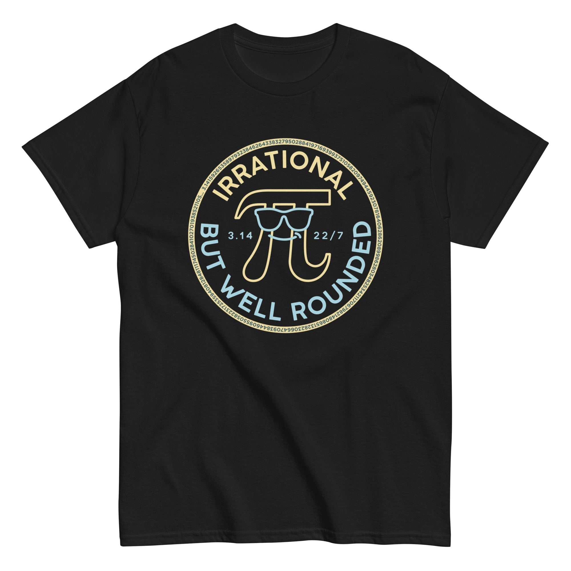 Irrational But Well Rounded Men's Classic Tee Hoodie, Sweatshirt | CoreVibeTees.com (Image 3)