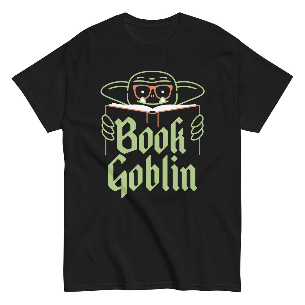Book Goblin Men's Classic Tee Hoodie, Sweatshirt | CoreVibeTees.com (Image 3)