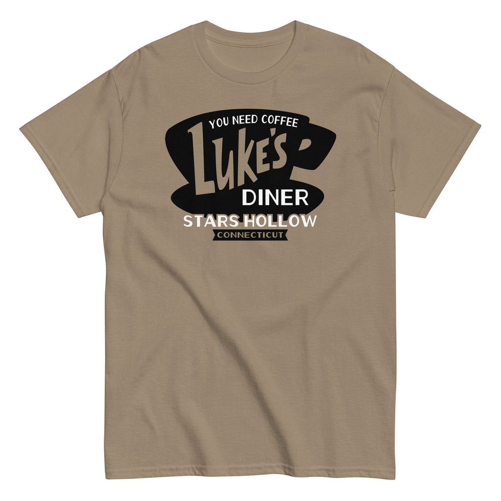 Luke's Diner Men's Classic Tee Hoodie, Sweatshirt | CoreVibeTees.com (Image 4)
