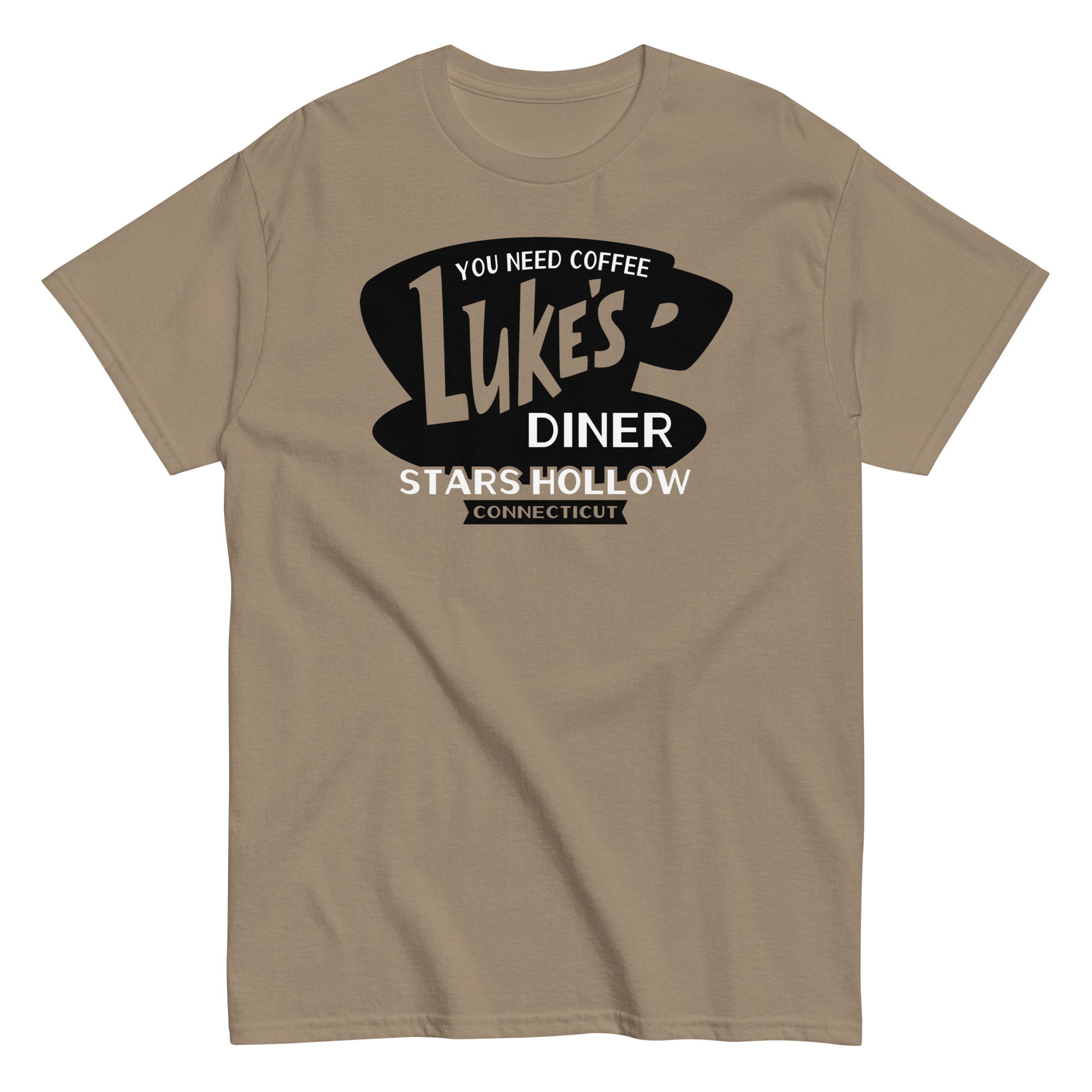 Luke's Diner Men's Classic Tee Hoodie, Sweatshirt | CoreVibeTees.com (Image 4)