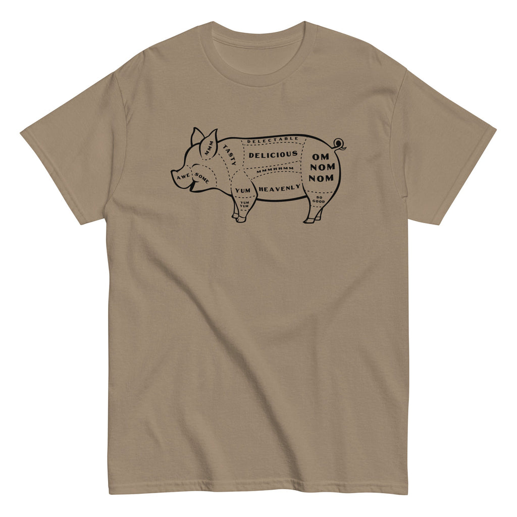 Tasty Pig Cuts Men's Classic Tee Hoodie, Sweatshirt | CoreVibeTees.com (Image 2)