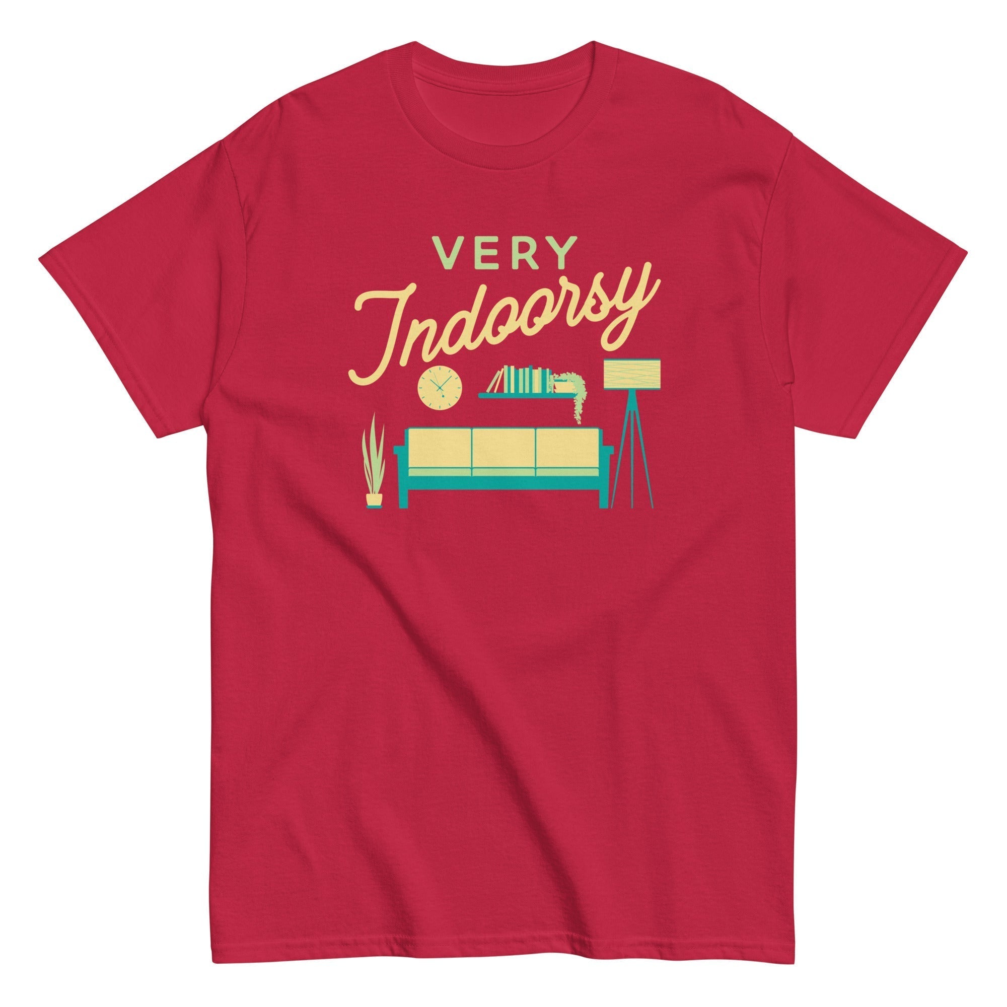 Very Indoorsy Men's Classic Tee Hoodie, Sweatshirt | CoreVibeTees.com (Image 4)