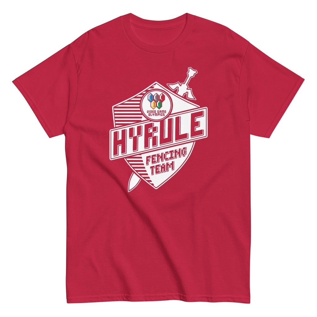 Hyrule Fencing Team Men's Classic Tee Hoodie, Sweatshirt | CoreVibeTees.com (Image 5)