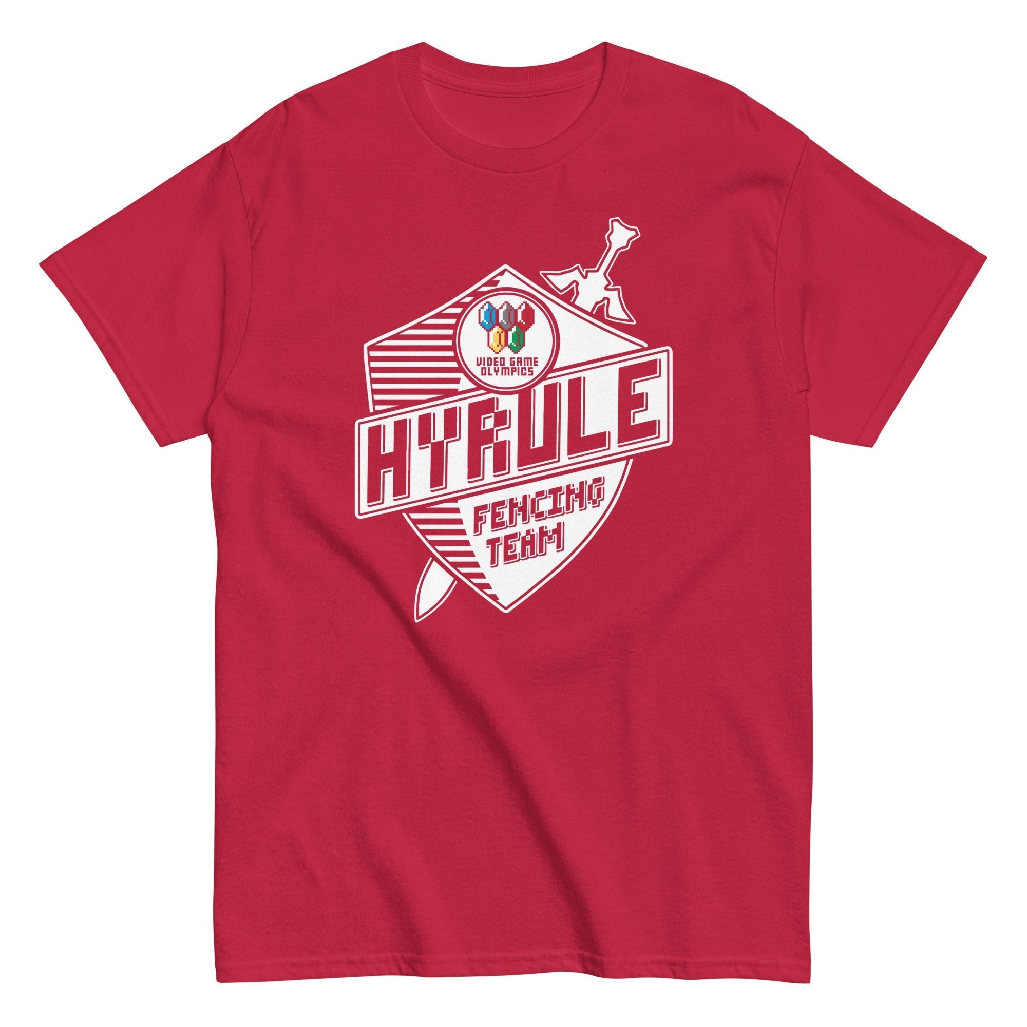 Hyrule Fencing Team Men's Classic Tee Hoodie, Sweatshirt | CoreVibeTees.com (Image 5)