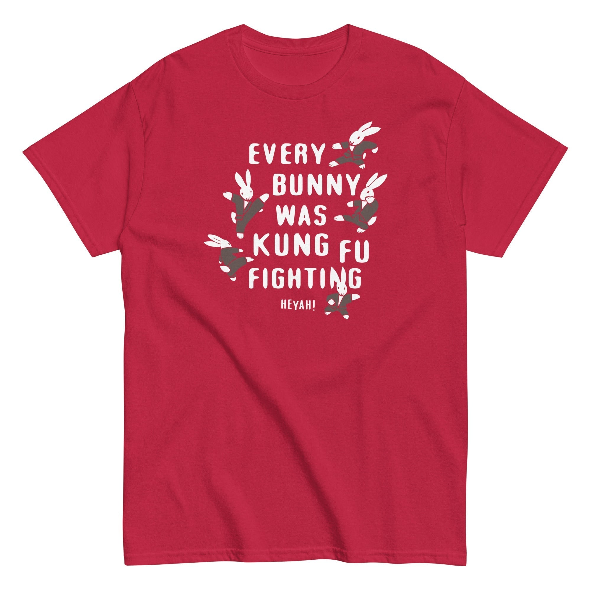 Every Bunny Was Kung Fu Fighting Men's Classic Tee Hoodie, Sweatshirt | CoreVibeTees.com (Image 2)