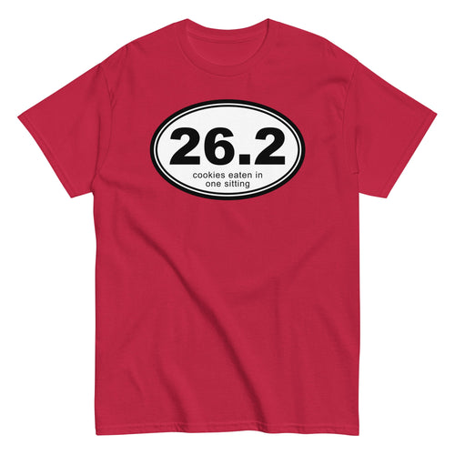 26.2 Cookies Eaten In One Sitting Men's Classic Tee Hoodie, Sweatshirt | CoreVibeTees.com (Image 2)
