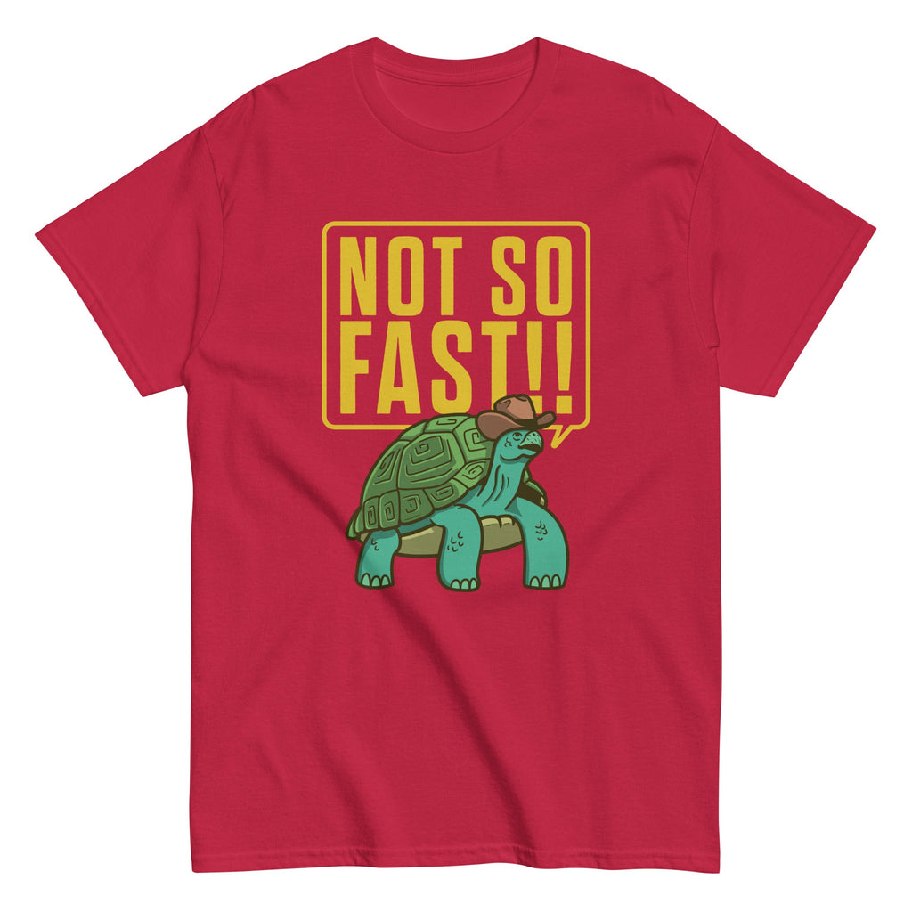 Not So Fast!! Men's Classic Tee Hoodie, Sweatshirt | CoreVibeTees.com (Image 5)