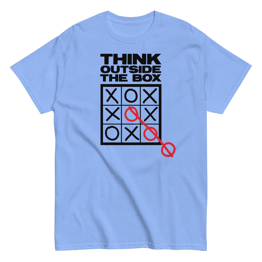 Think Outside The Box Men's Classic Tee Hoodie, Sweatshirt | CoreVibeTees.com (Image 3)