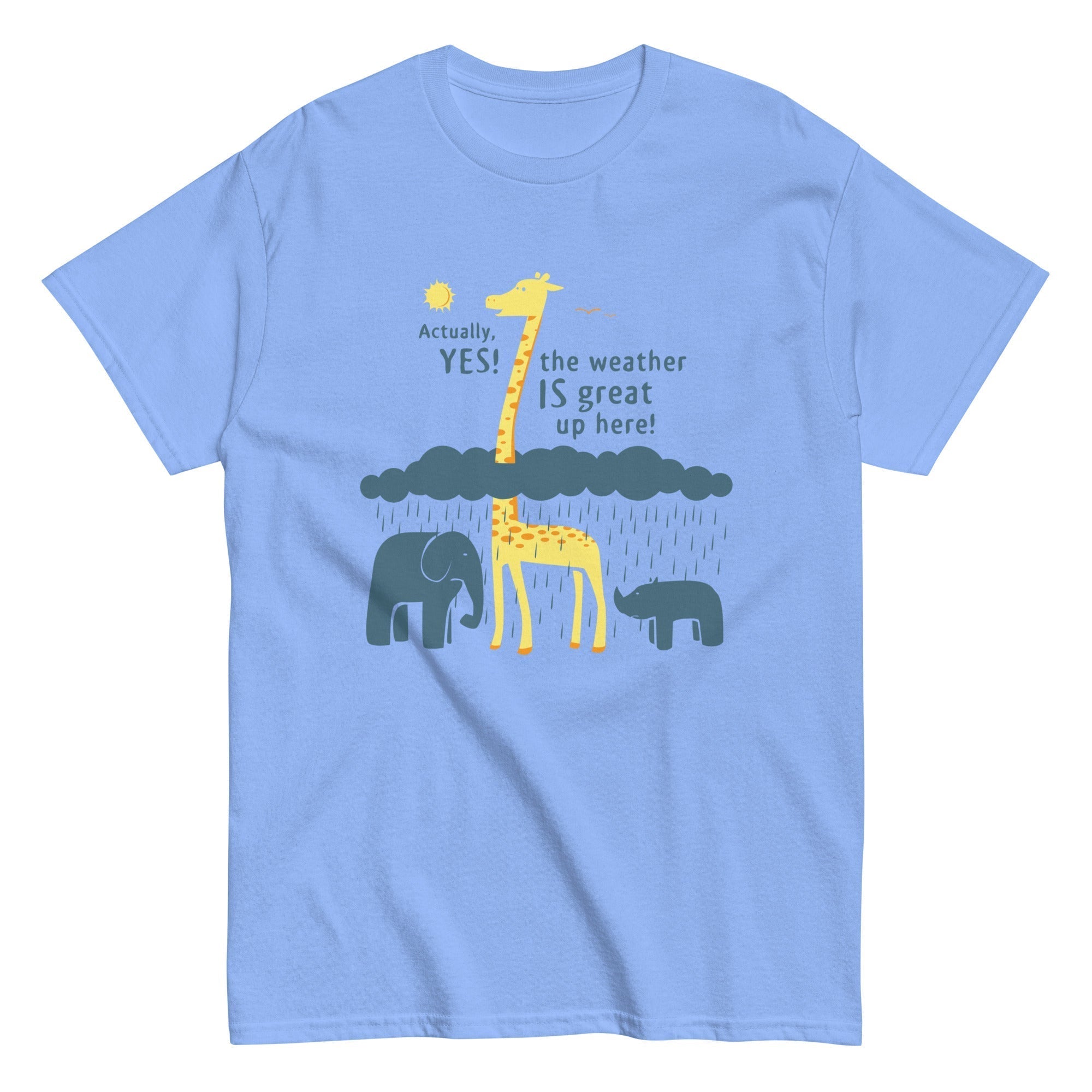 The Weather Is Great Up Here! Men's Classic Tee Hoodie, Sweatshirt | CoreVibeTees.com (Image 1)