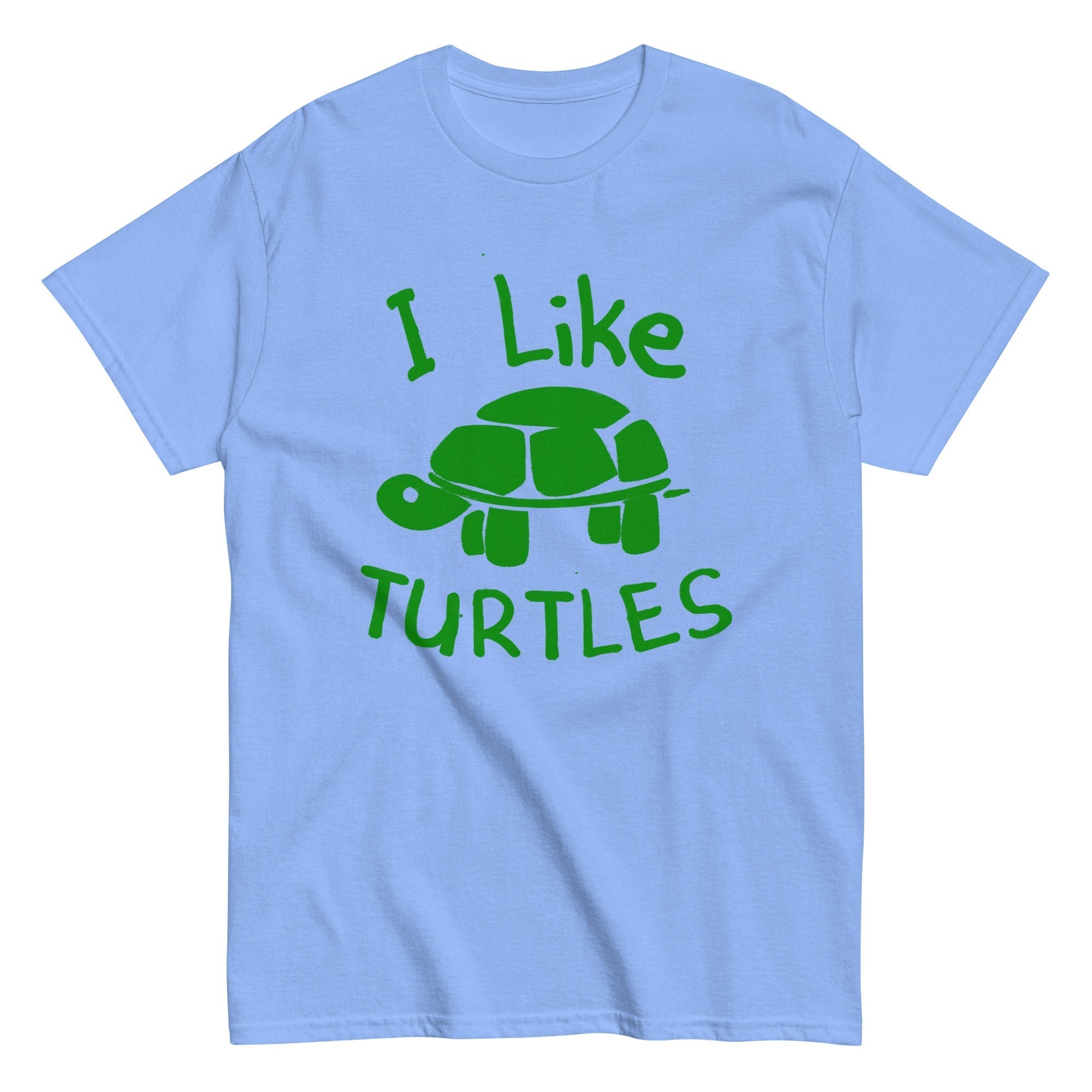 I Like Turtles Men's Classic Tee Hoodie, Sweatshirt | CoreVibeTees.com (Image 3)