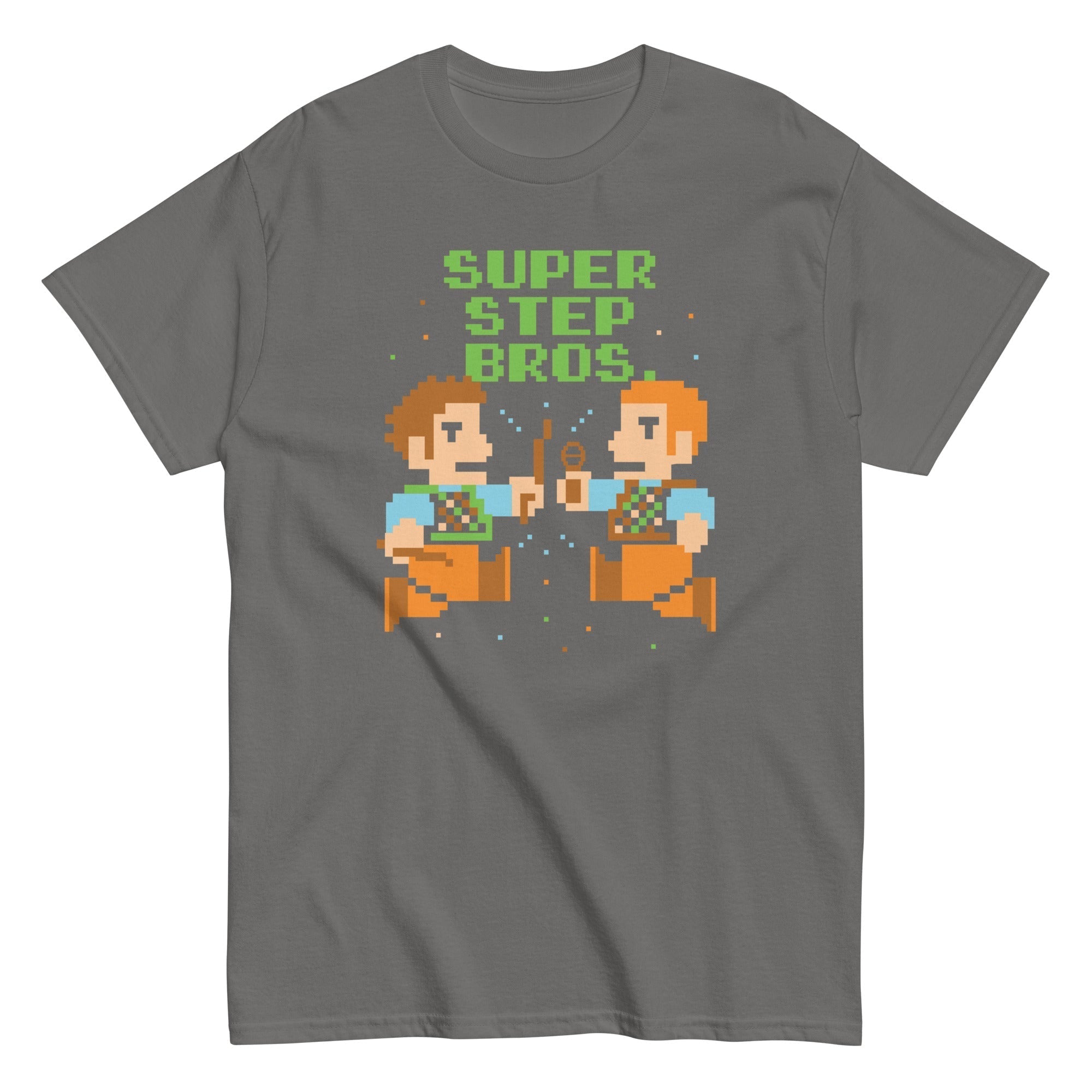Super Step Bros Men's Classic Tee Hoodie, Sweatshirt | CoreVibeTees.com (Image 1)