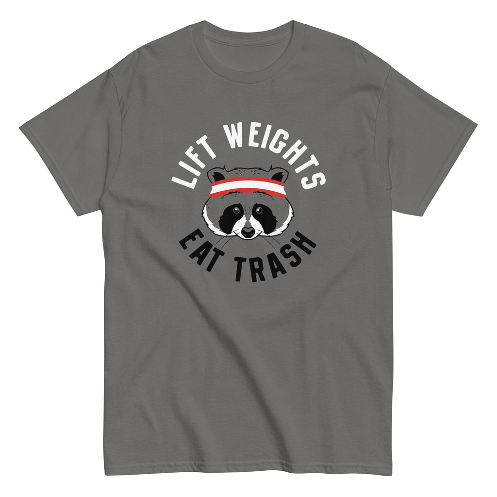 Lift Weights Eat Trash Men's Classic Tee Hoodie, Sweatshirt | CoreVibeTees.com (Image 2)