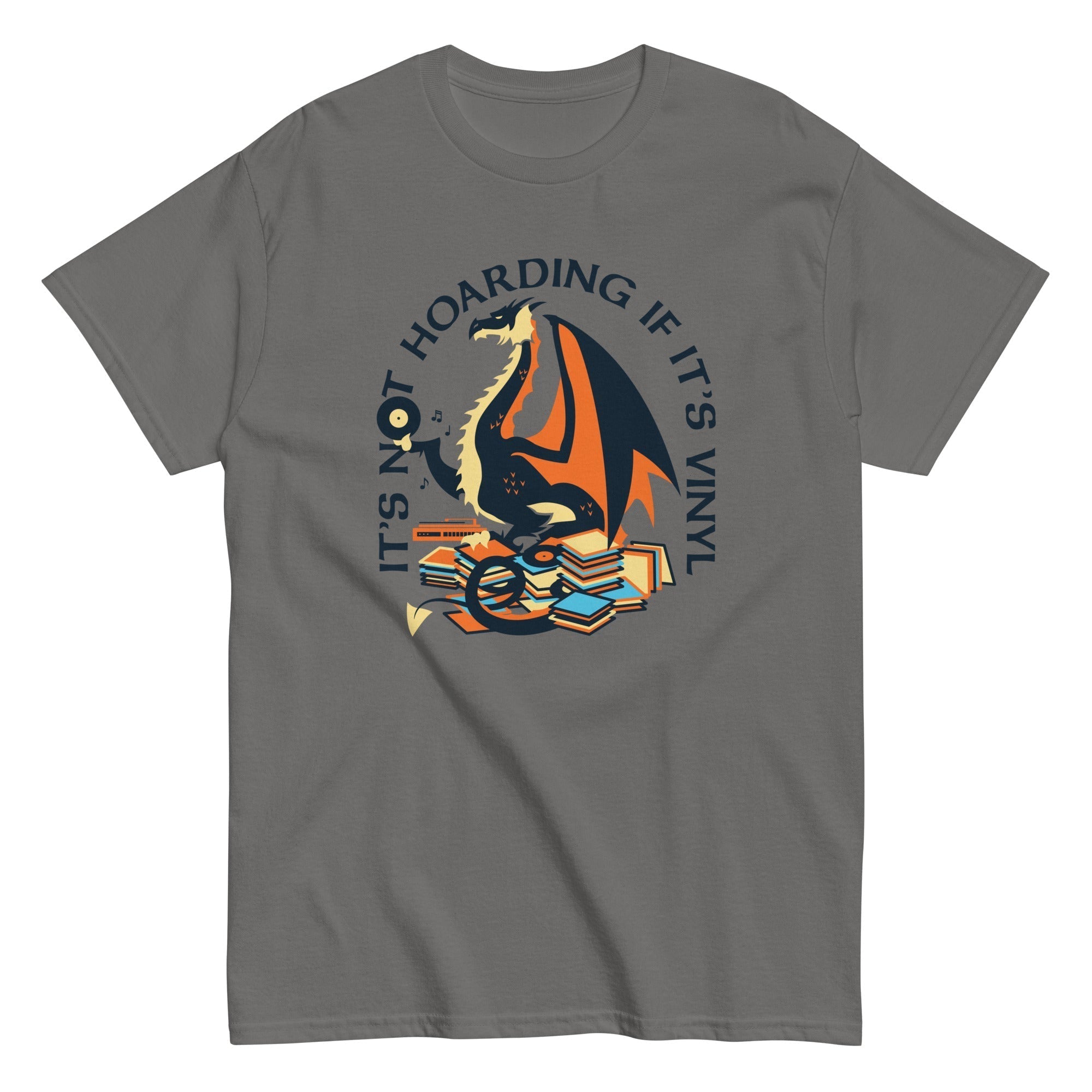 It's Not Hoarding If It's Vinyl Men's Classic Tee Hoodie, Sweatshirt | CoreVibeTees.com (Image 3)