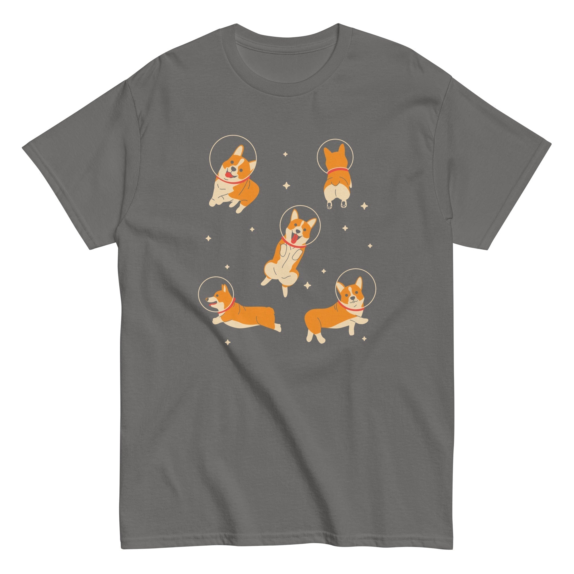 Corgis In Space Men's Classic Tee Hoodie, Sweatshirt | CoreVibeTees.com (Image 5)