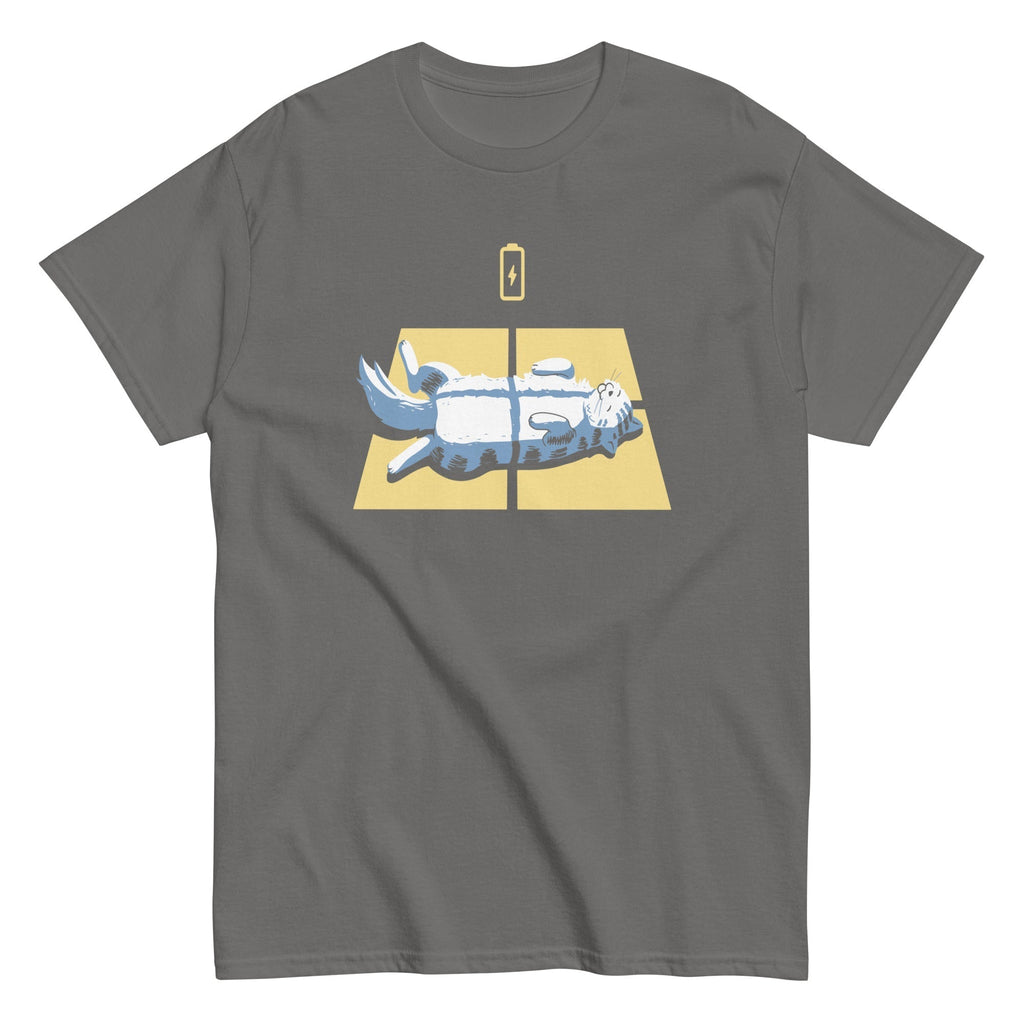 Solar Charging Men's Classic Tee Hoodie, Sweatshirt | CoreVibeTees.com (Image 1)