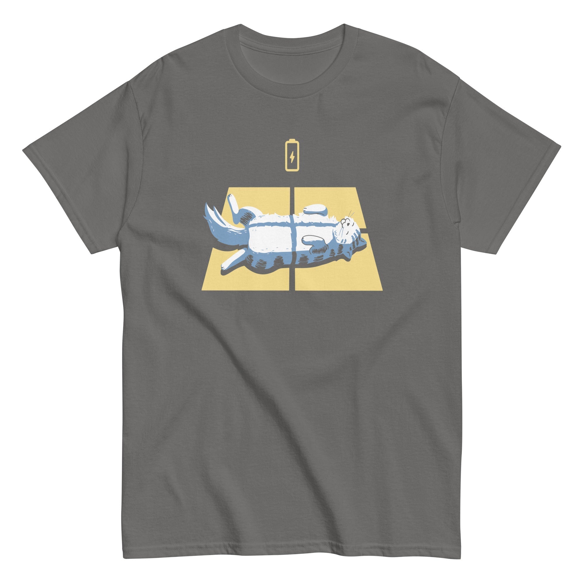 Solar Charging Men's Classic Tee Hoodie, Sweatshirt | CoreVibeTees.com (Image 1)
