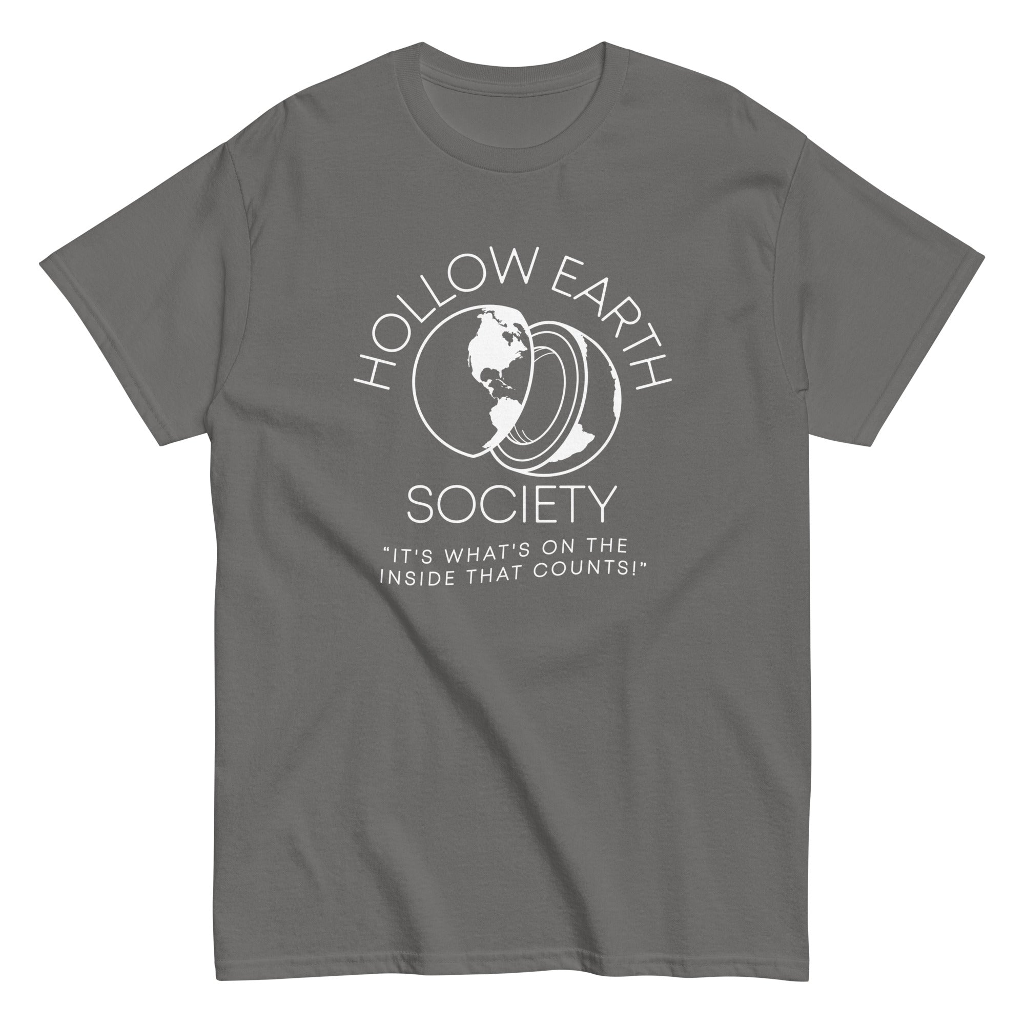 Hollow Earth Society Men's Classic Tee Hoodie, Sweatshirt | CoreVibeTees.com (Image 1)